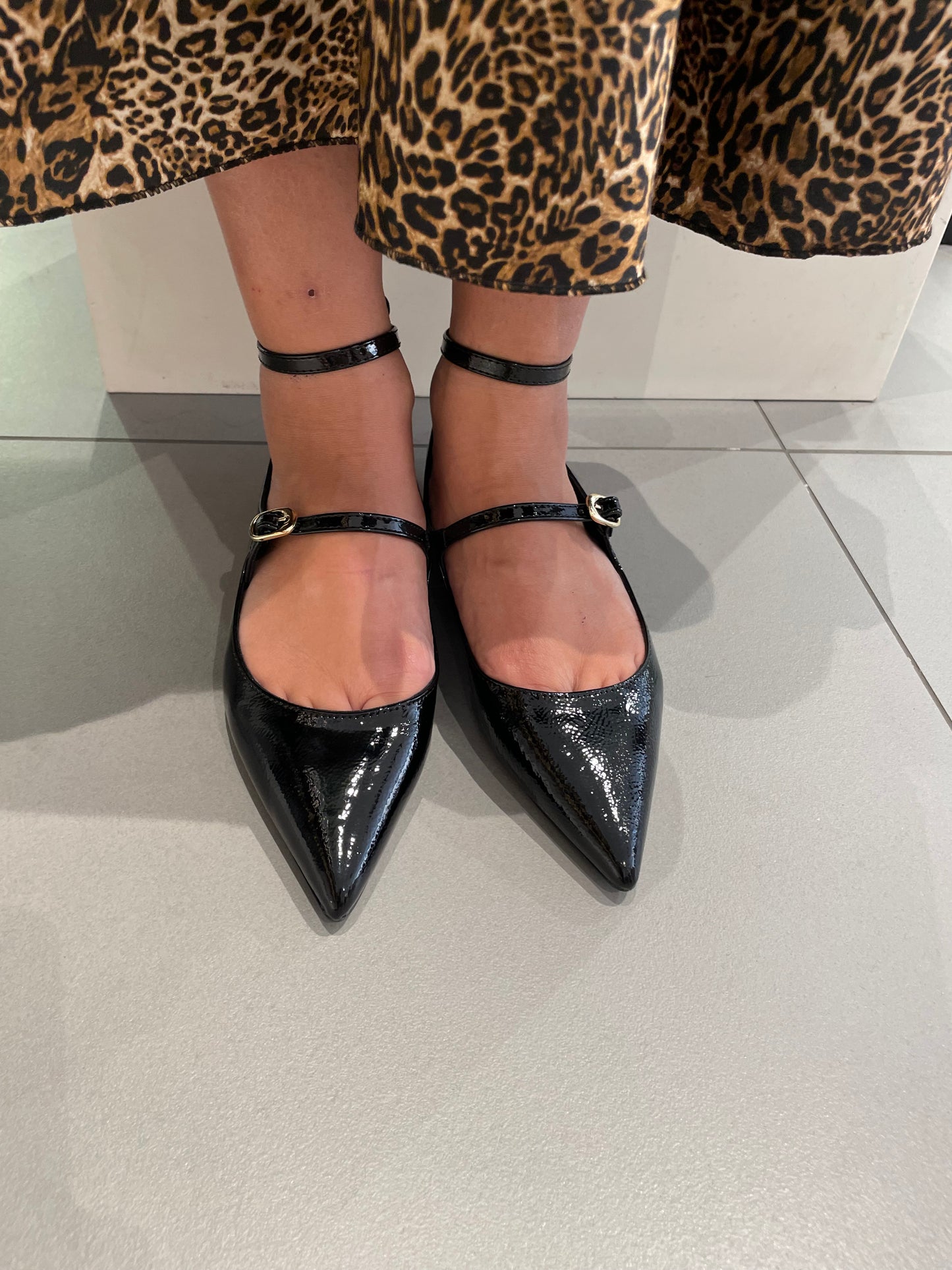 exe ballerina punta fascetta caviglia