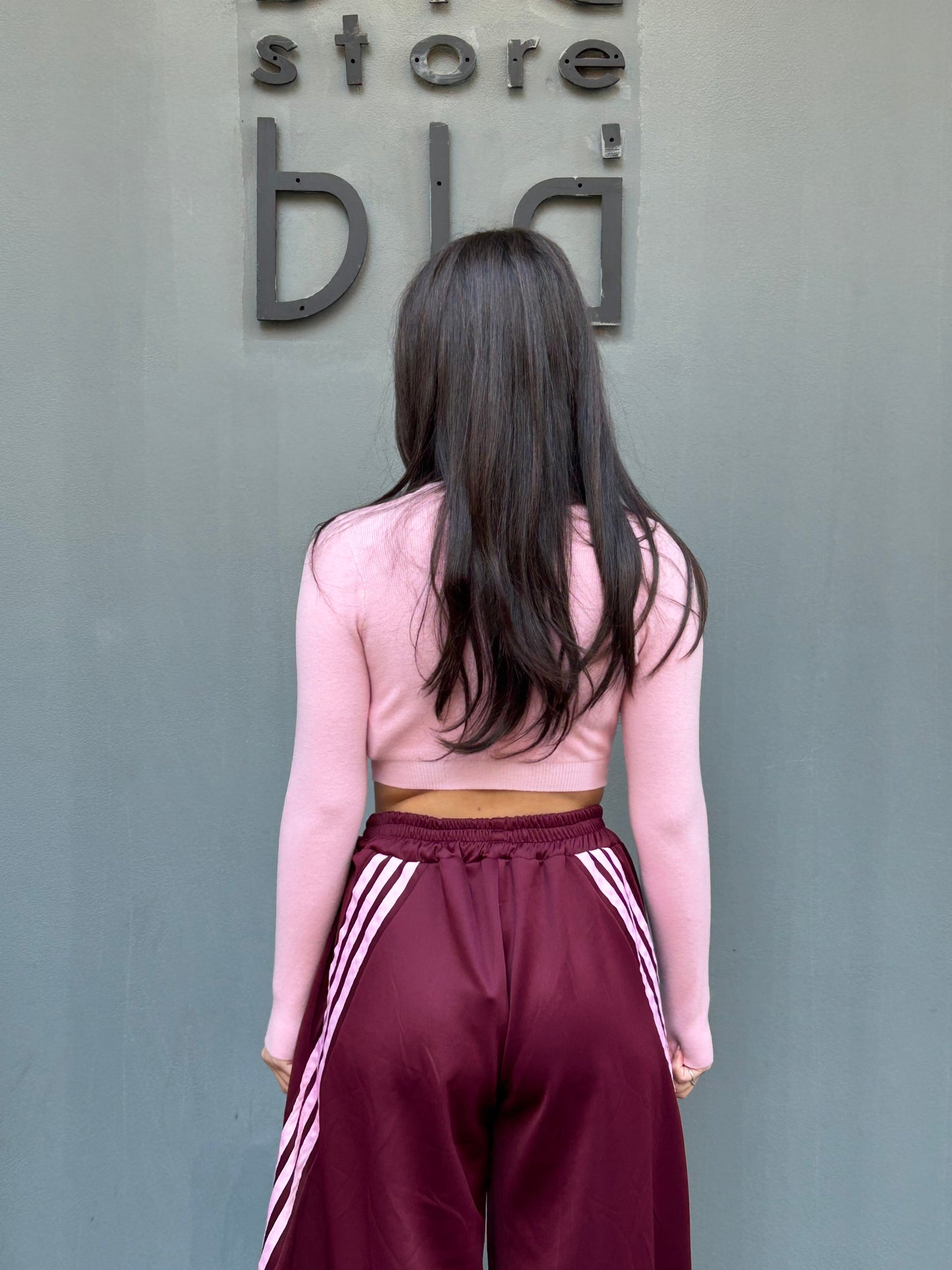 chic pull crop scollo tondo