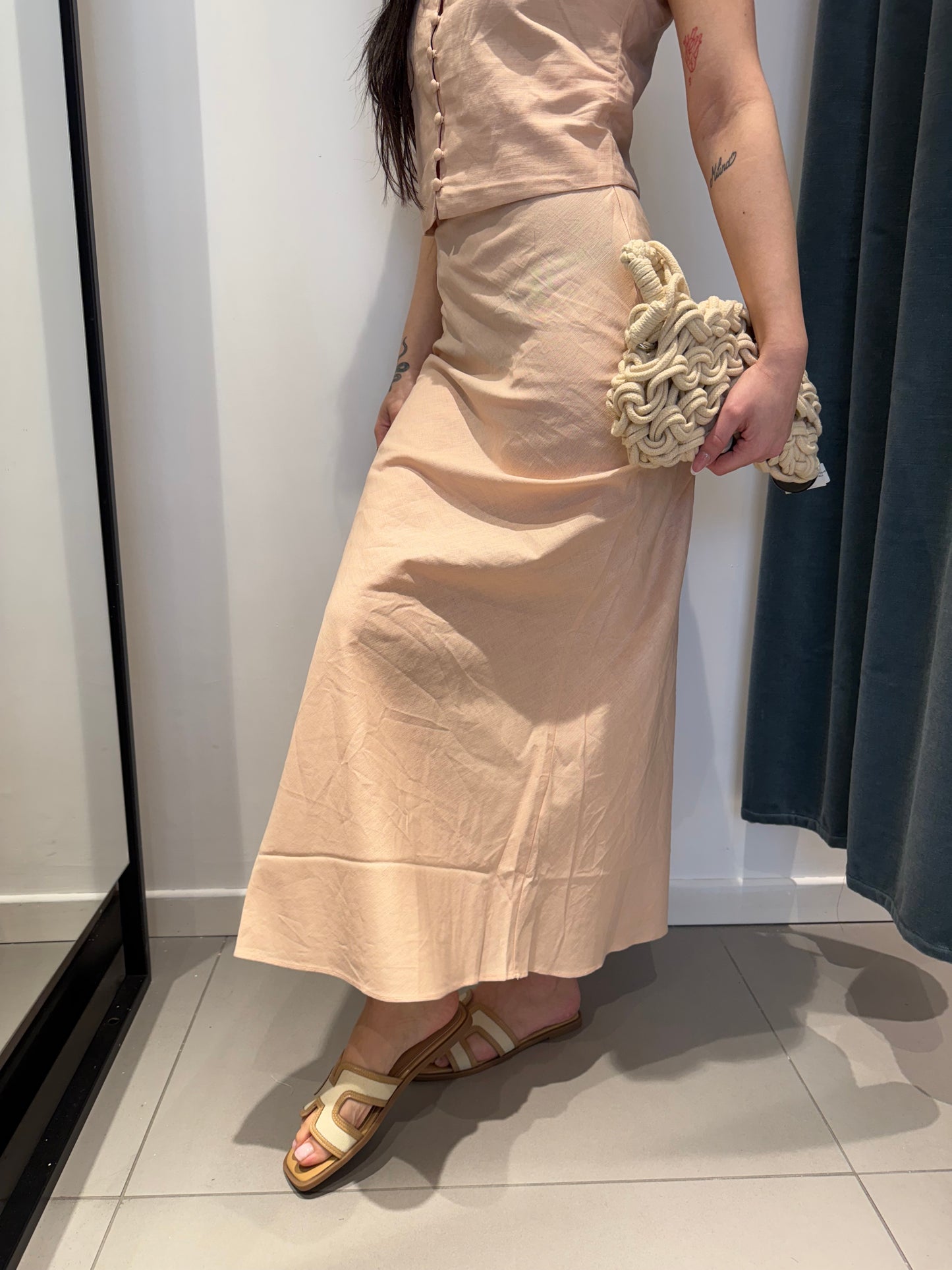 glamorous longuette lino