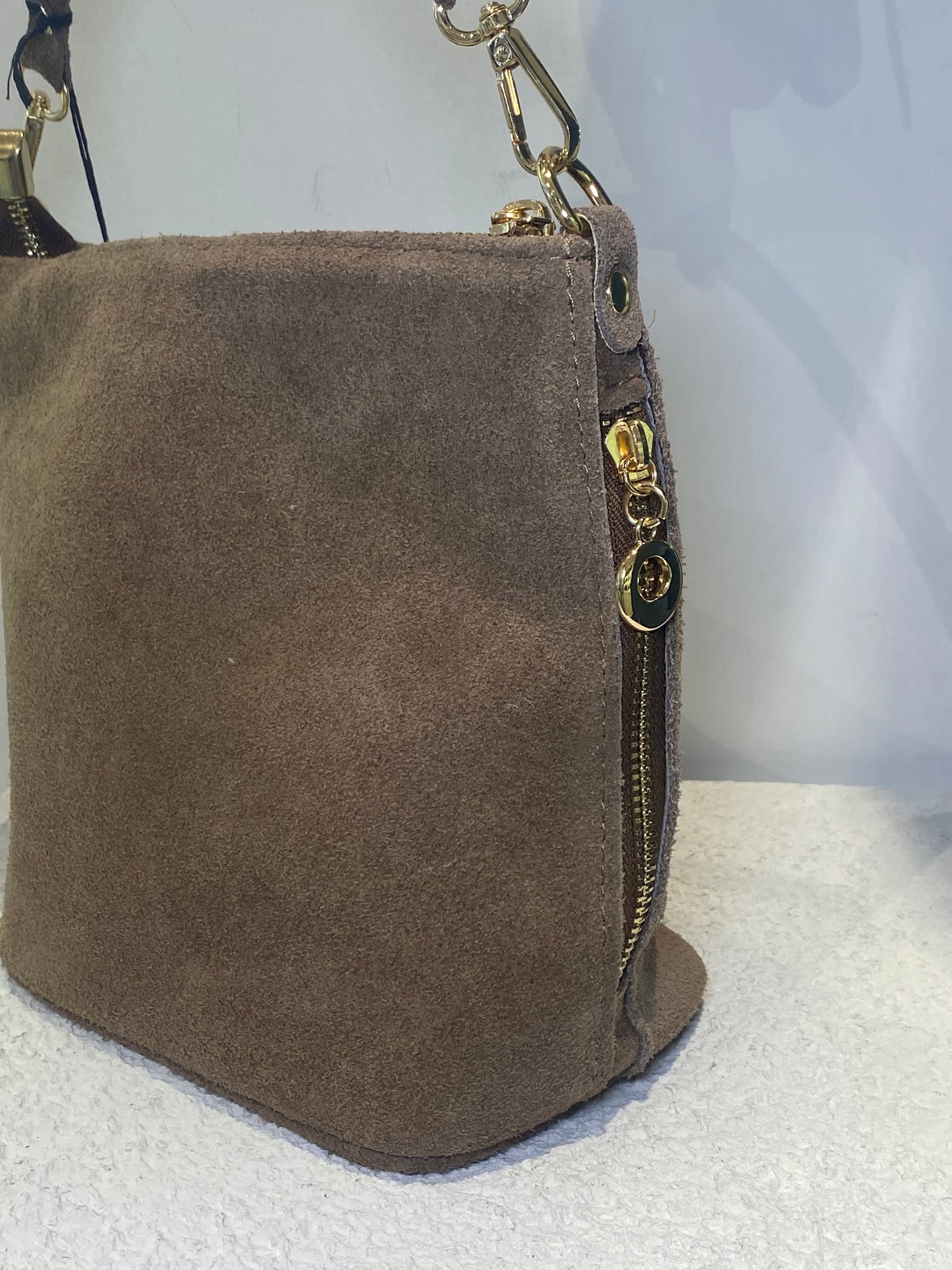 good vibes borsa zip laterali