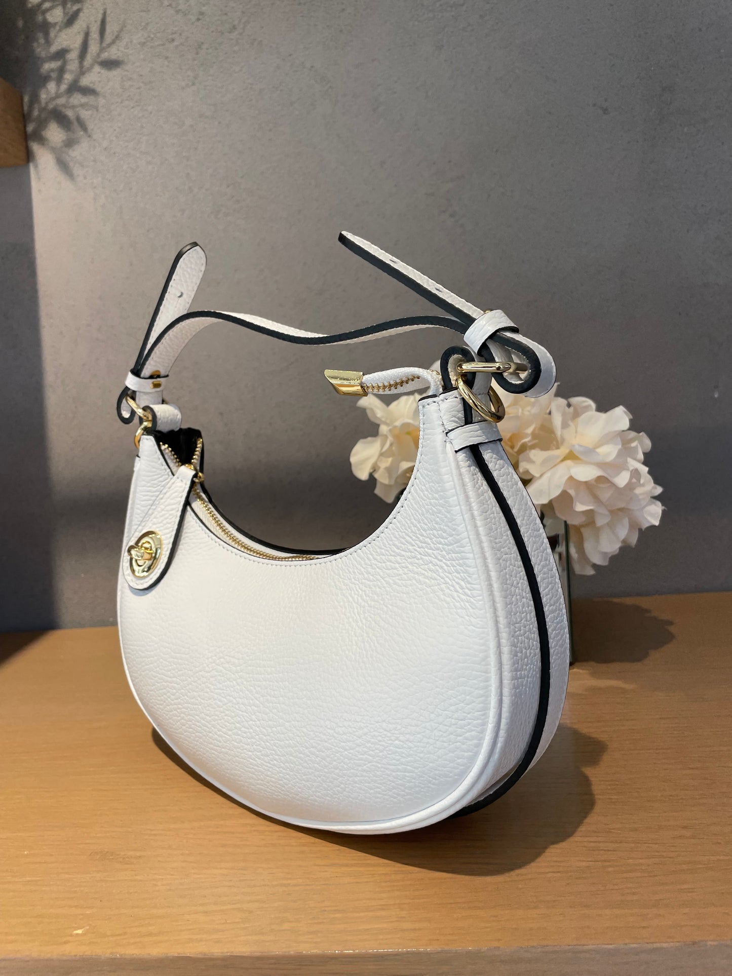 good vibes bag mezza luna gioiello