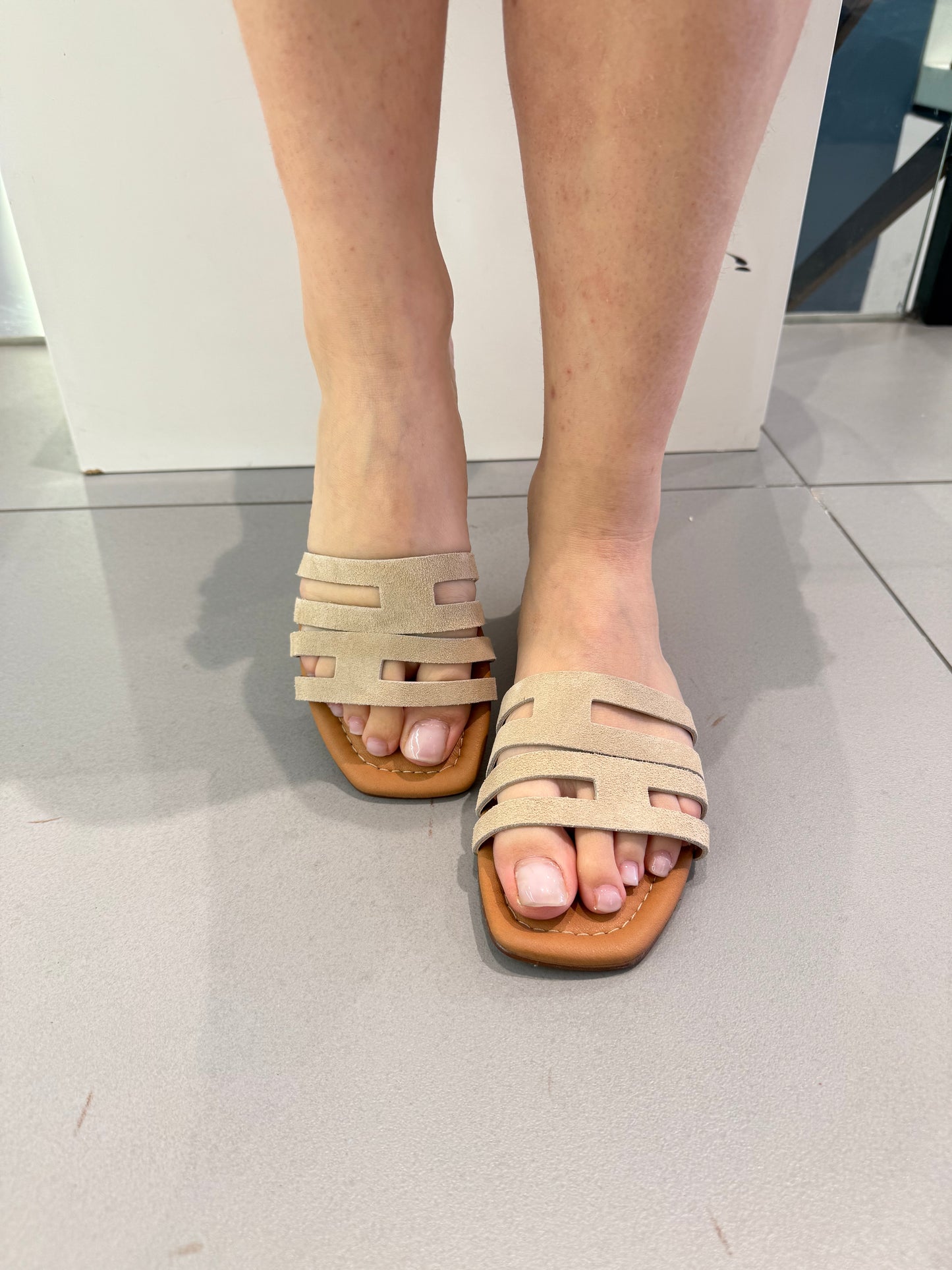 283 sandalo doppia fascia