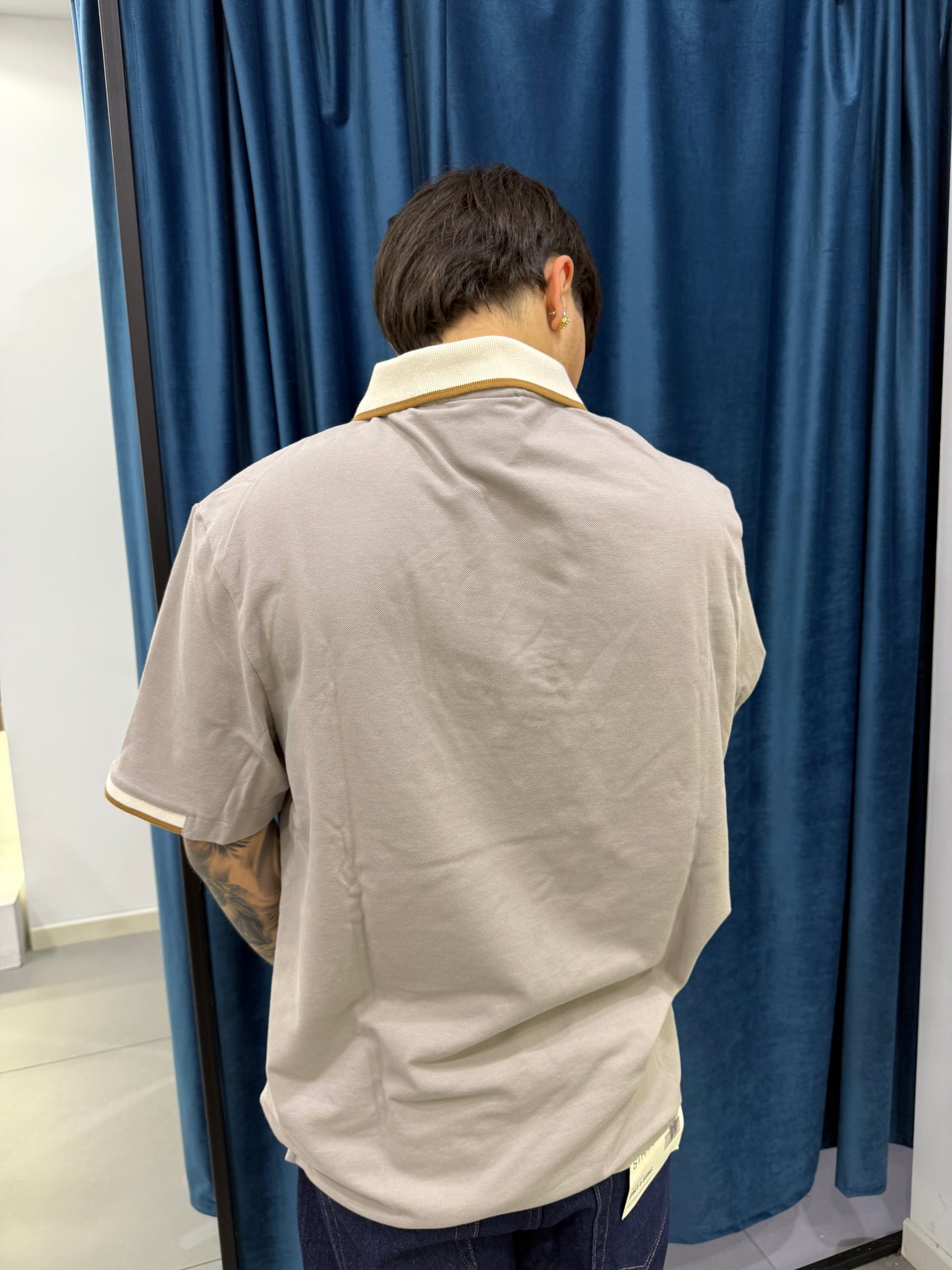 lyle&scott polo colletto contrasto