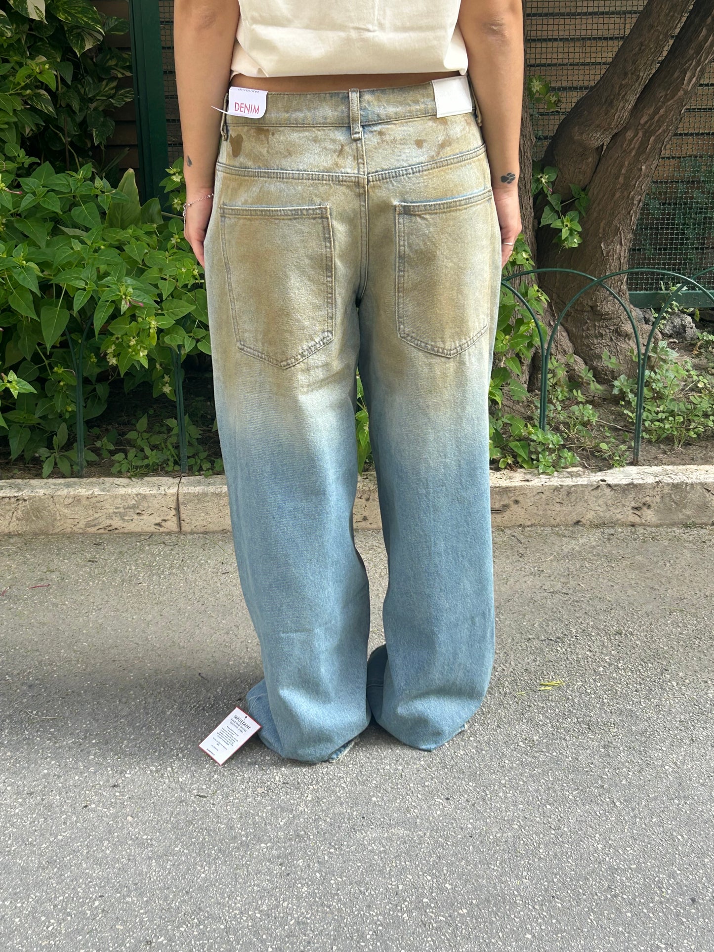 glamorous jeans sabbiato