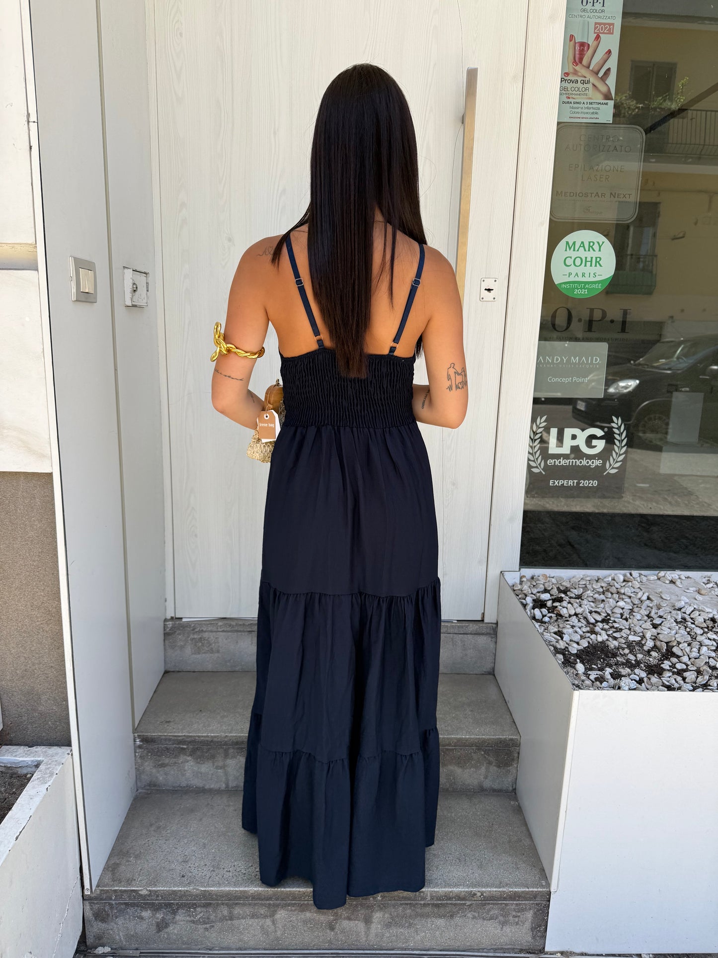 cor01 long dress anello seno