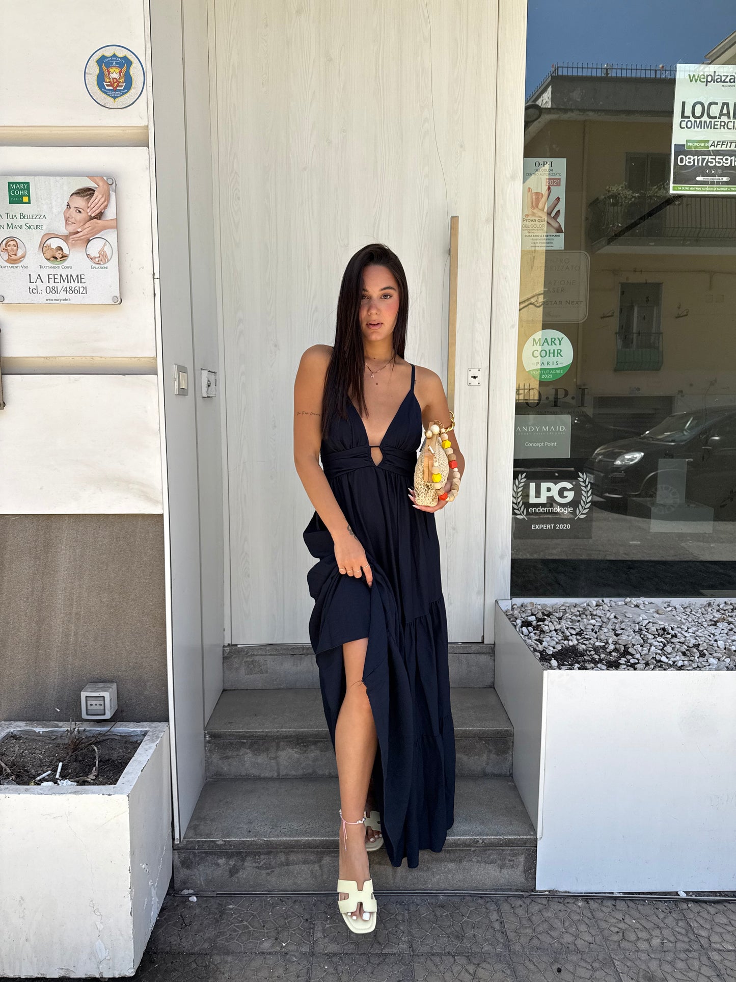 cor01 long dress anello seno