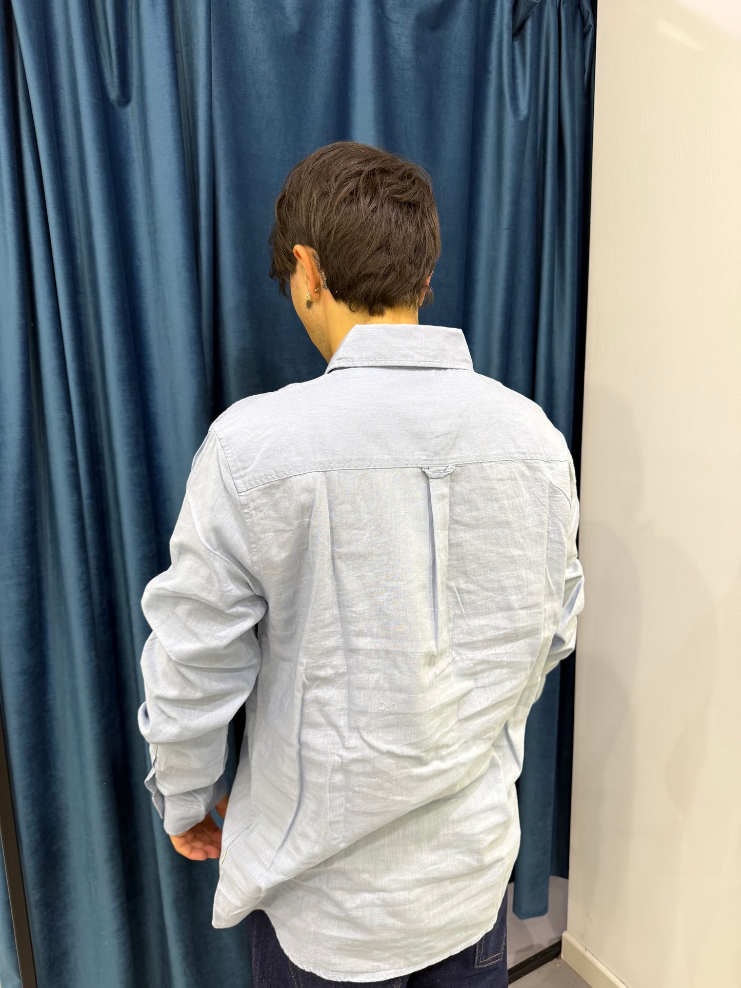 tiffosi camicia misto lino