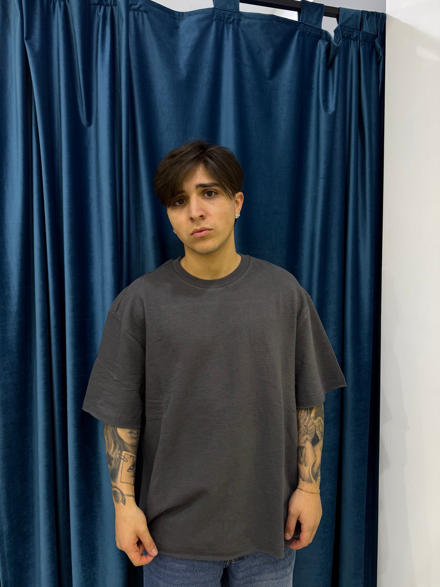 only & sons tshirt bordo senza cucitura