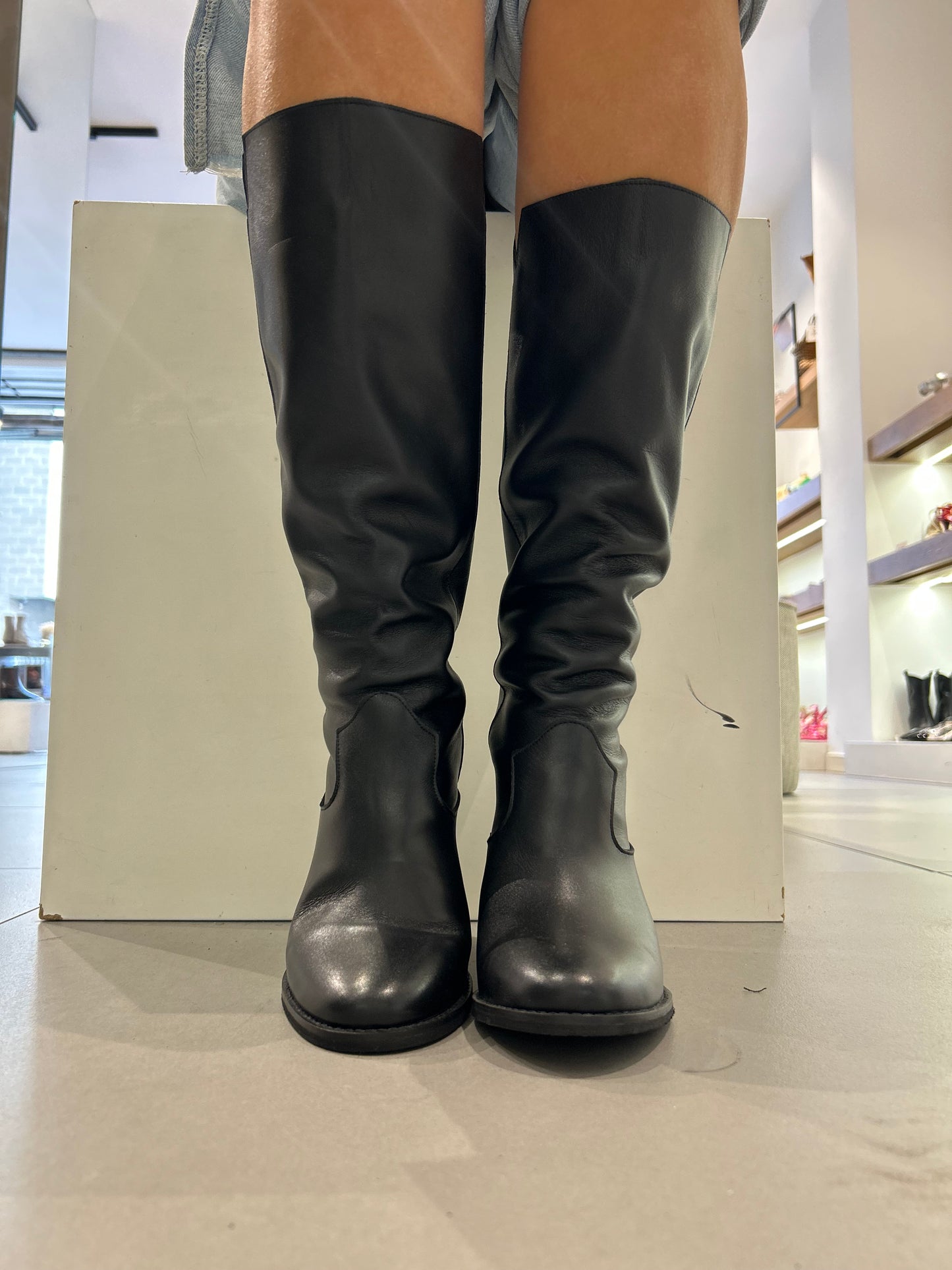 giovy stivale z/i spacchi