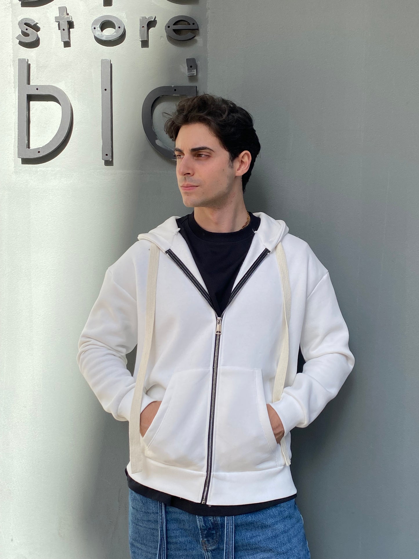 the brothers felpa laccio+zip