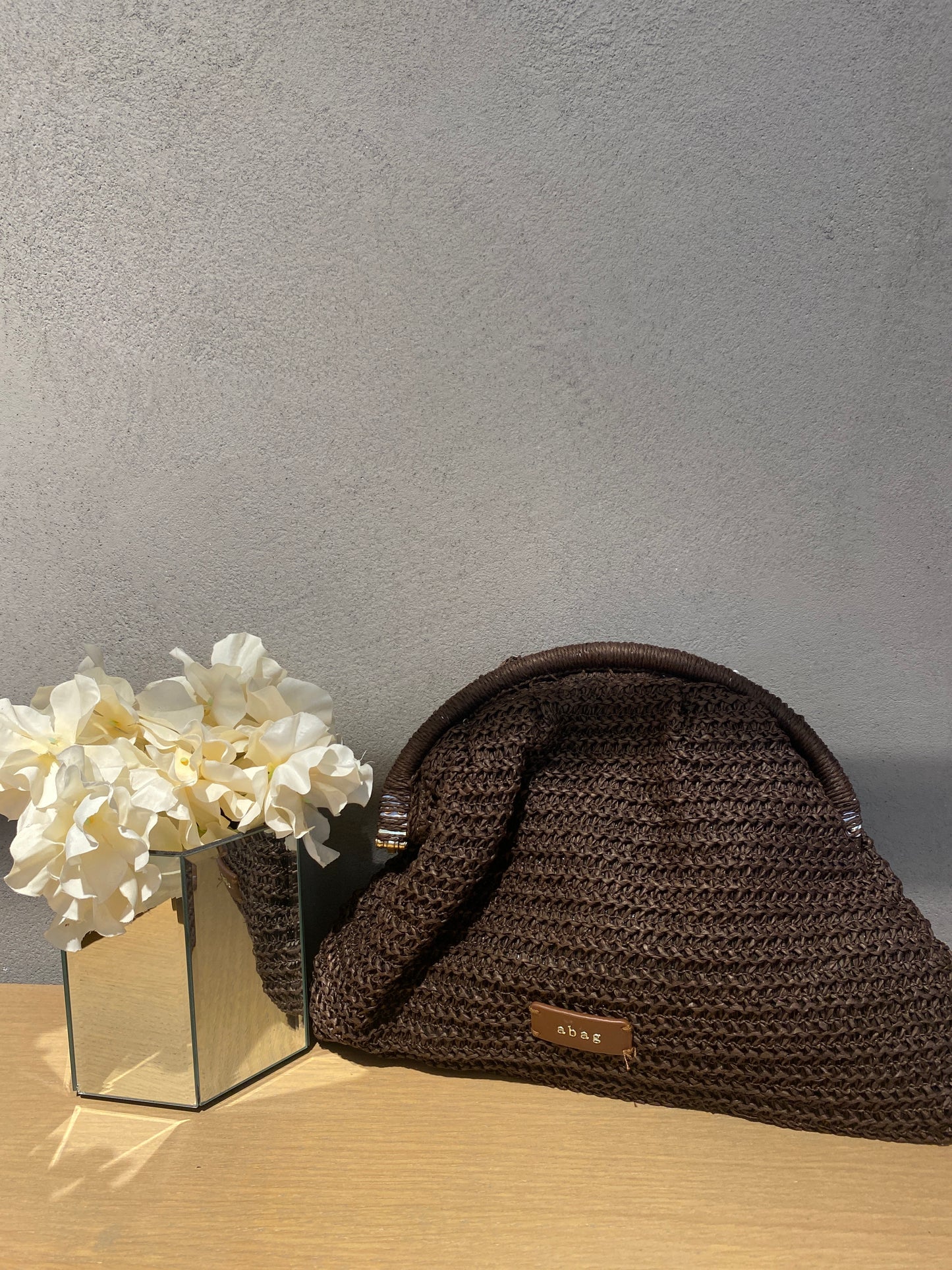 borsa bandoleras rafia