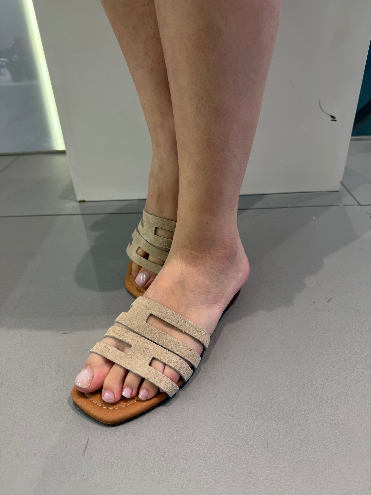 283 sandalo doppia fascia