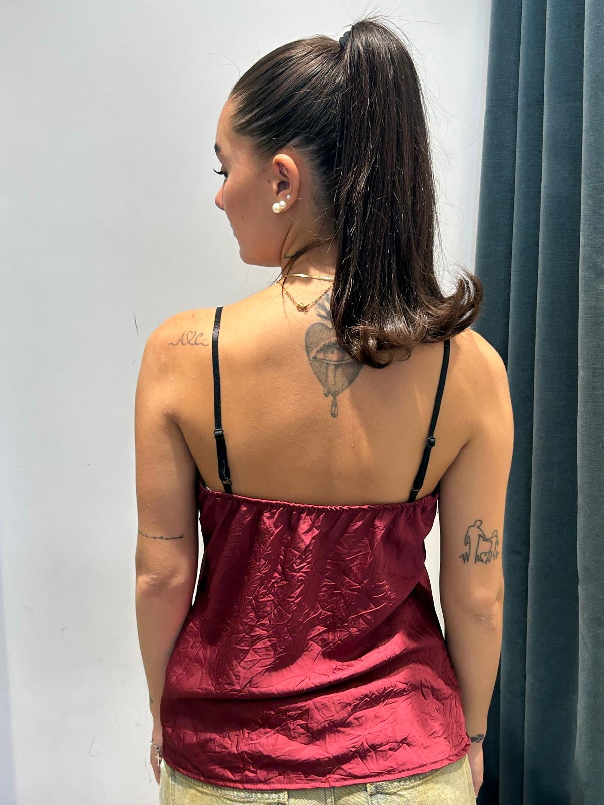 isabel canotta raso pizzo