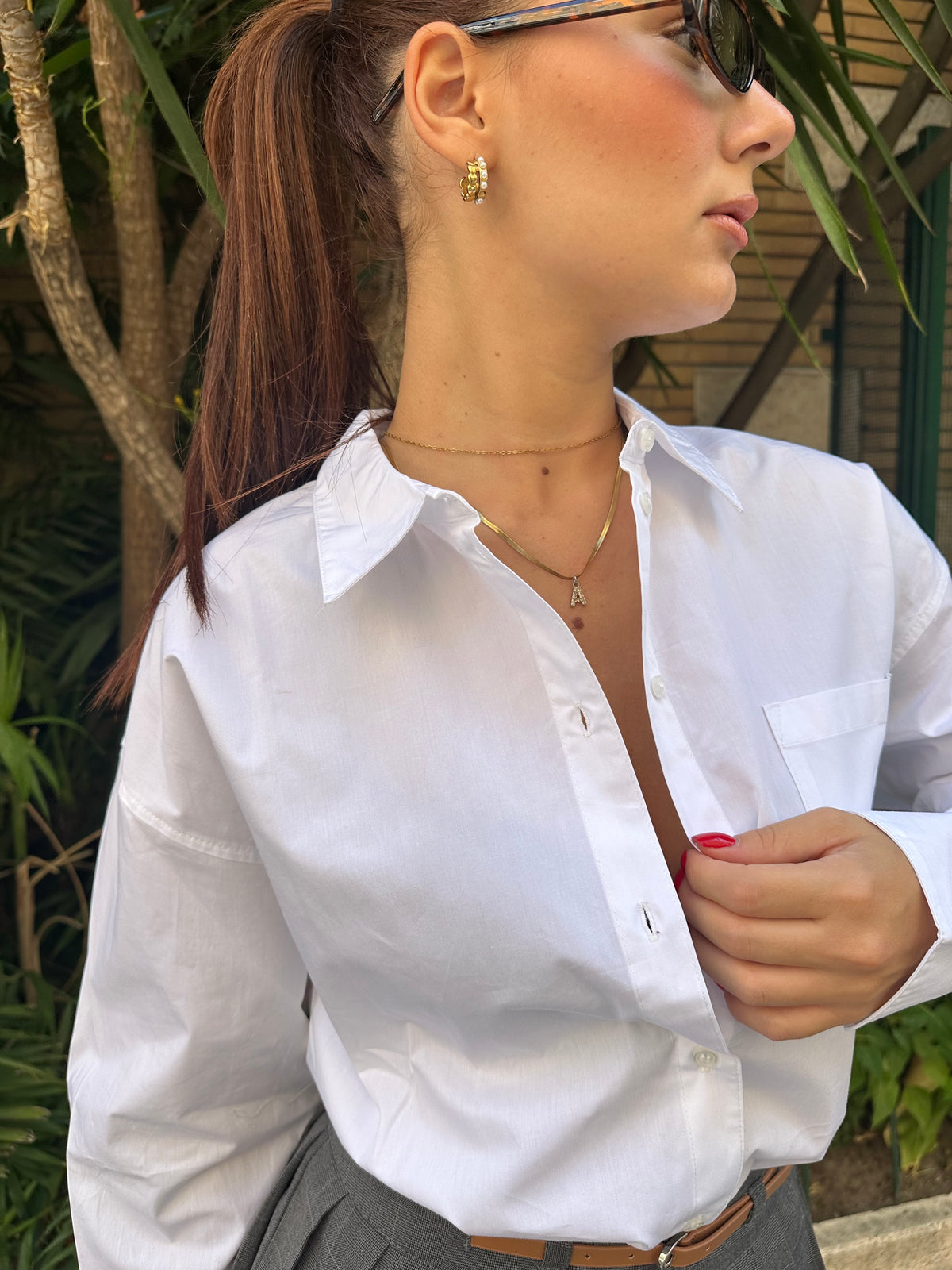 only camicia popelyn