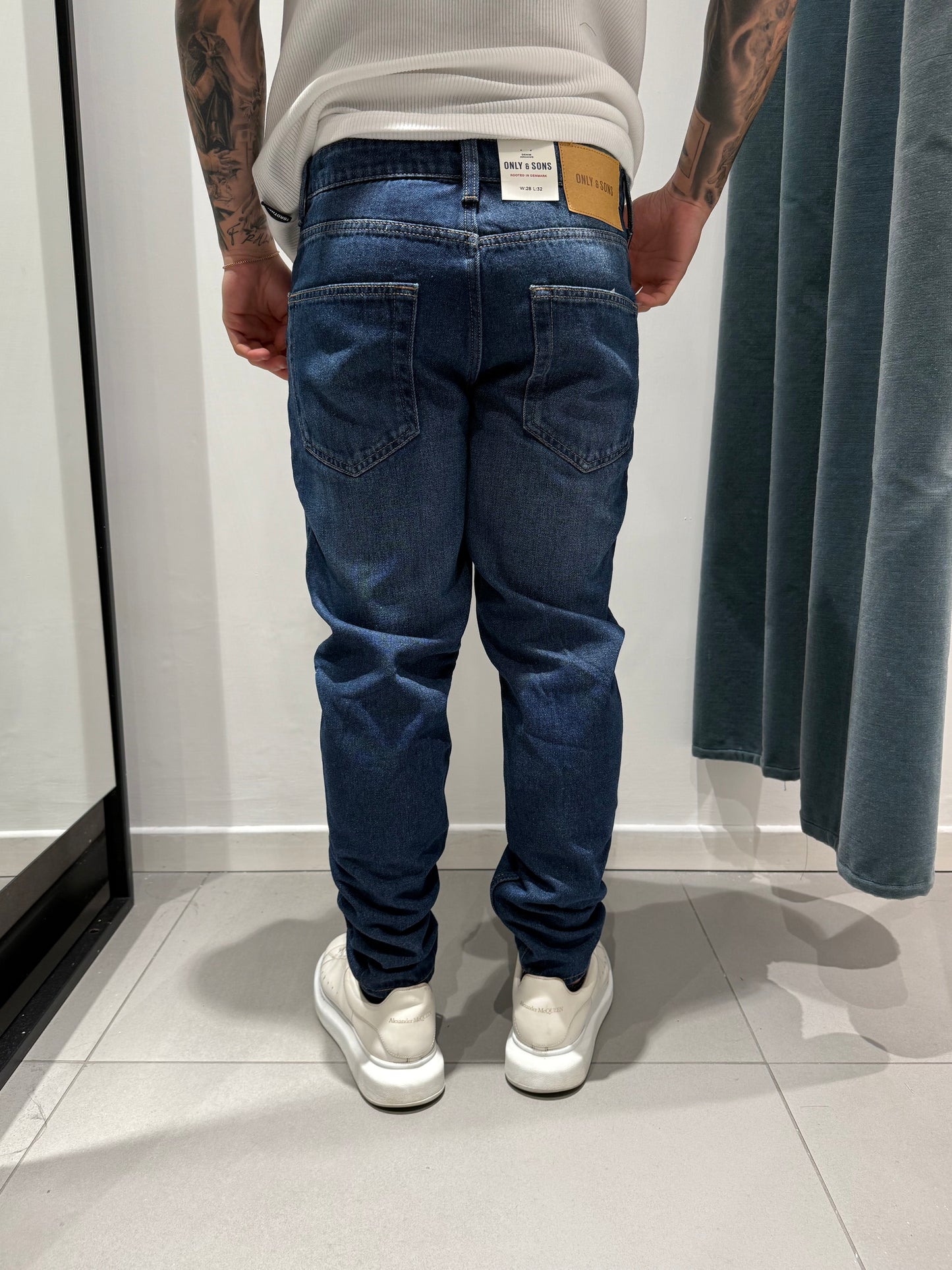 only & sons jeans cropped