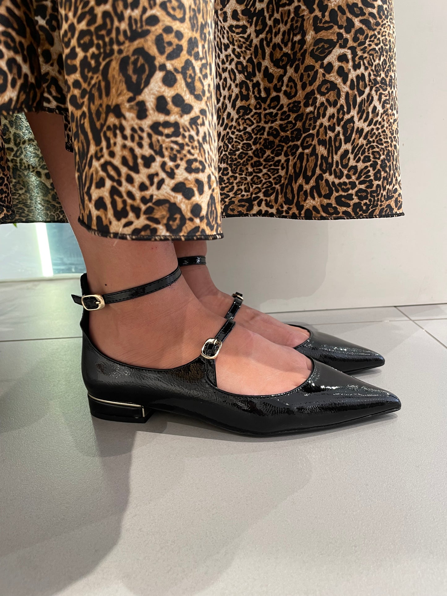 exe ballerina punta fascetta caviglia