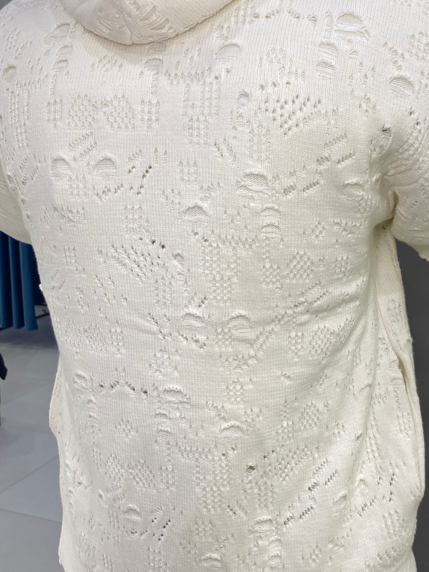 duca pull zip traforata