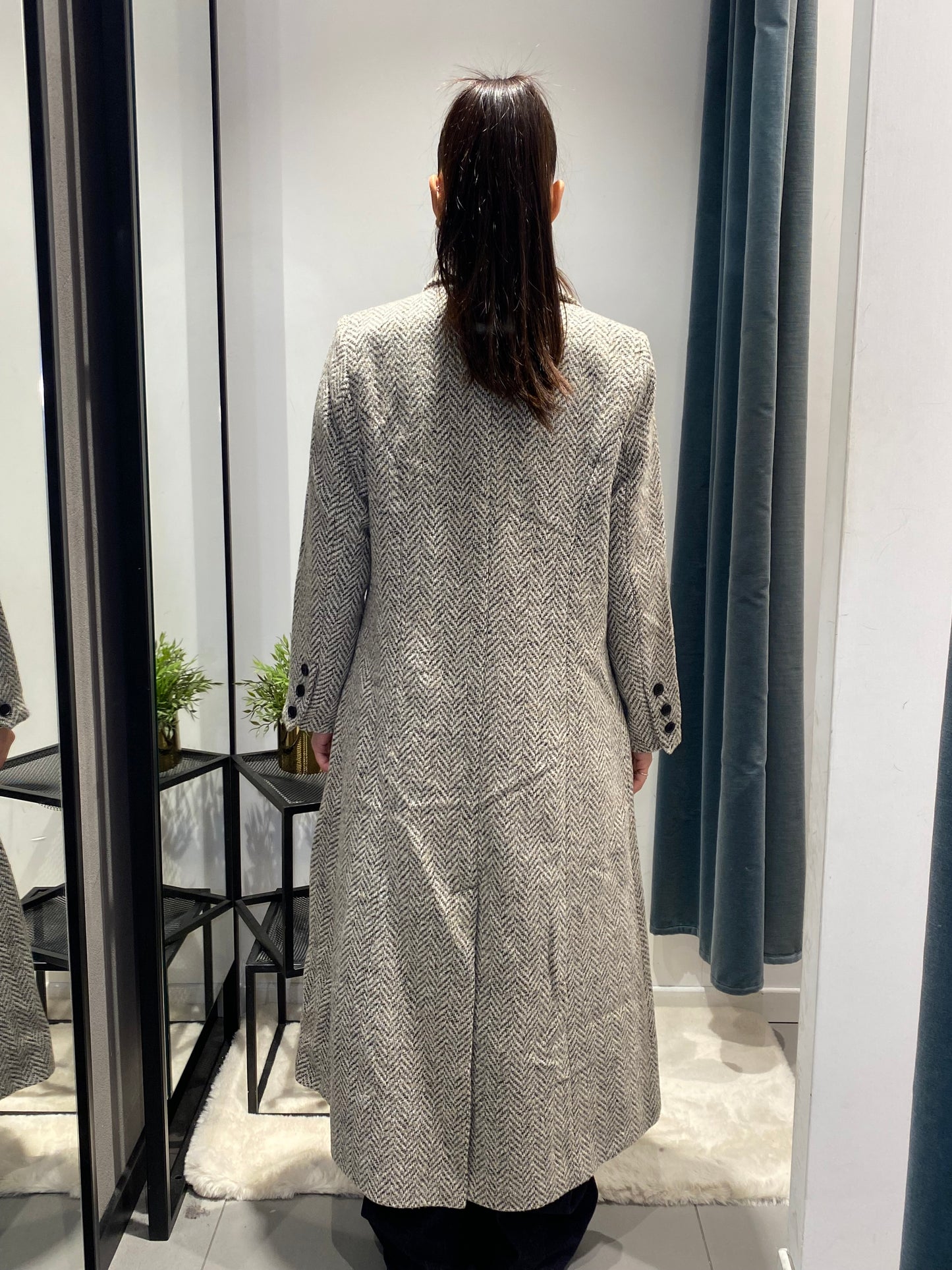 glamorous cappotto spigato over