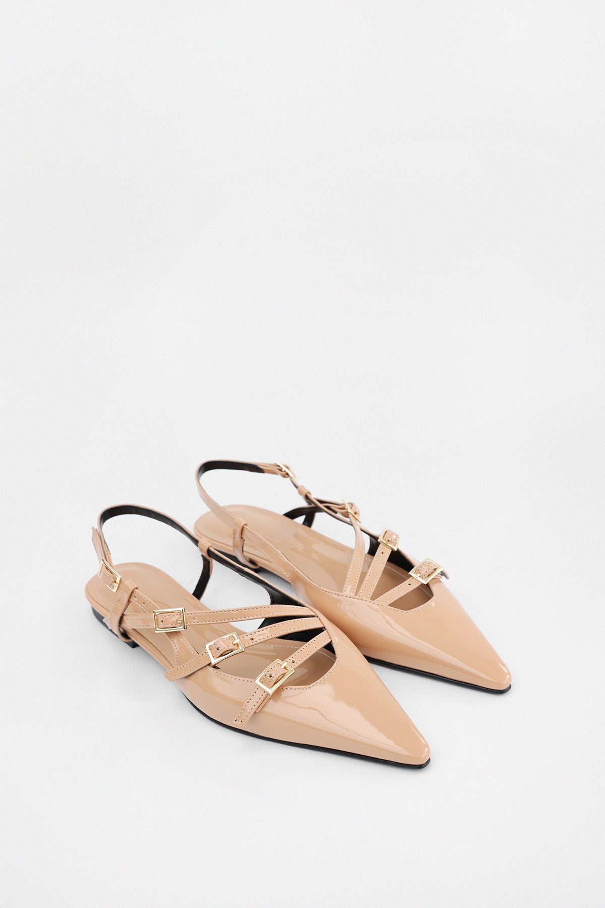 lutvelizade ballerina punta +fibbie