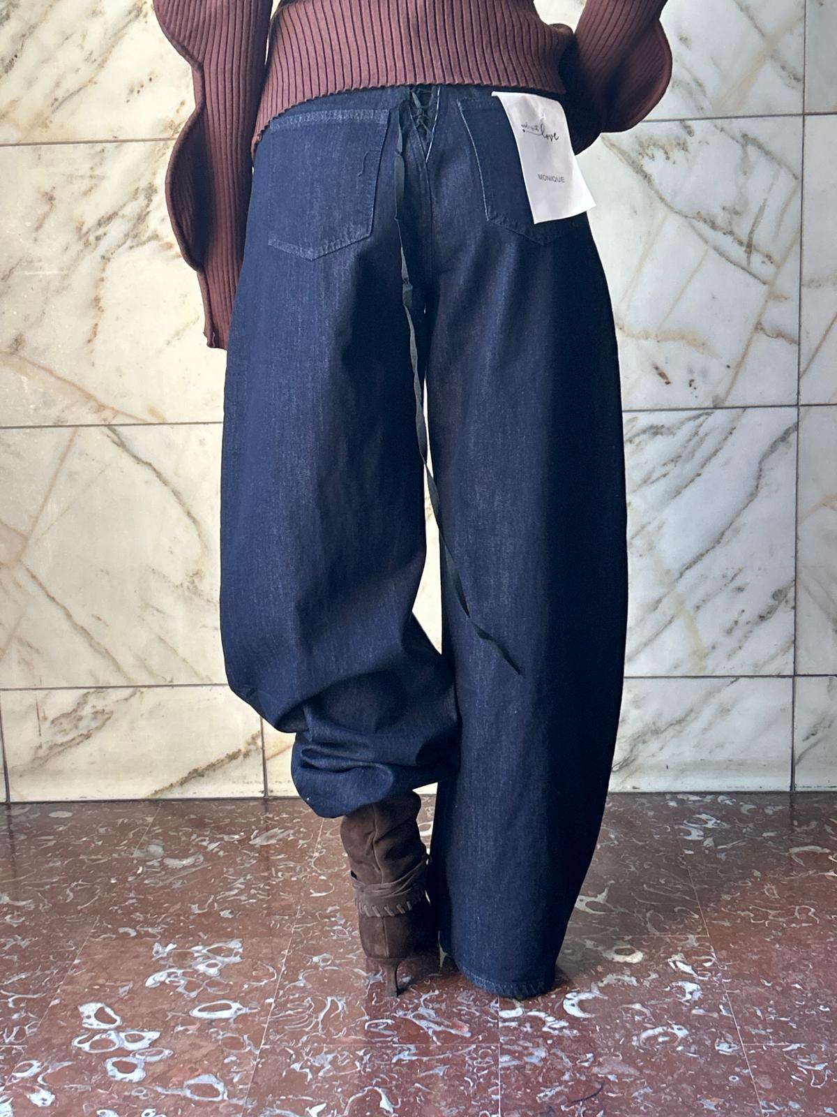 jessy jeans baloon lacci dietro