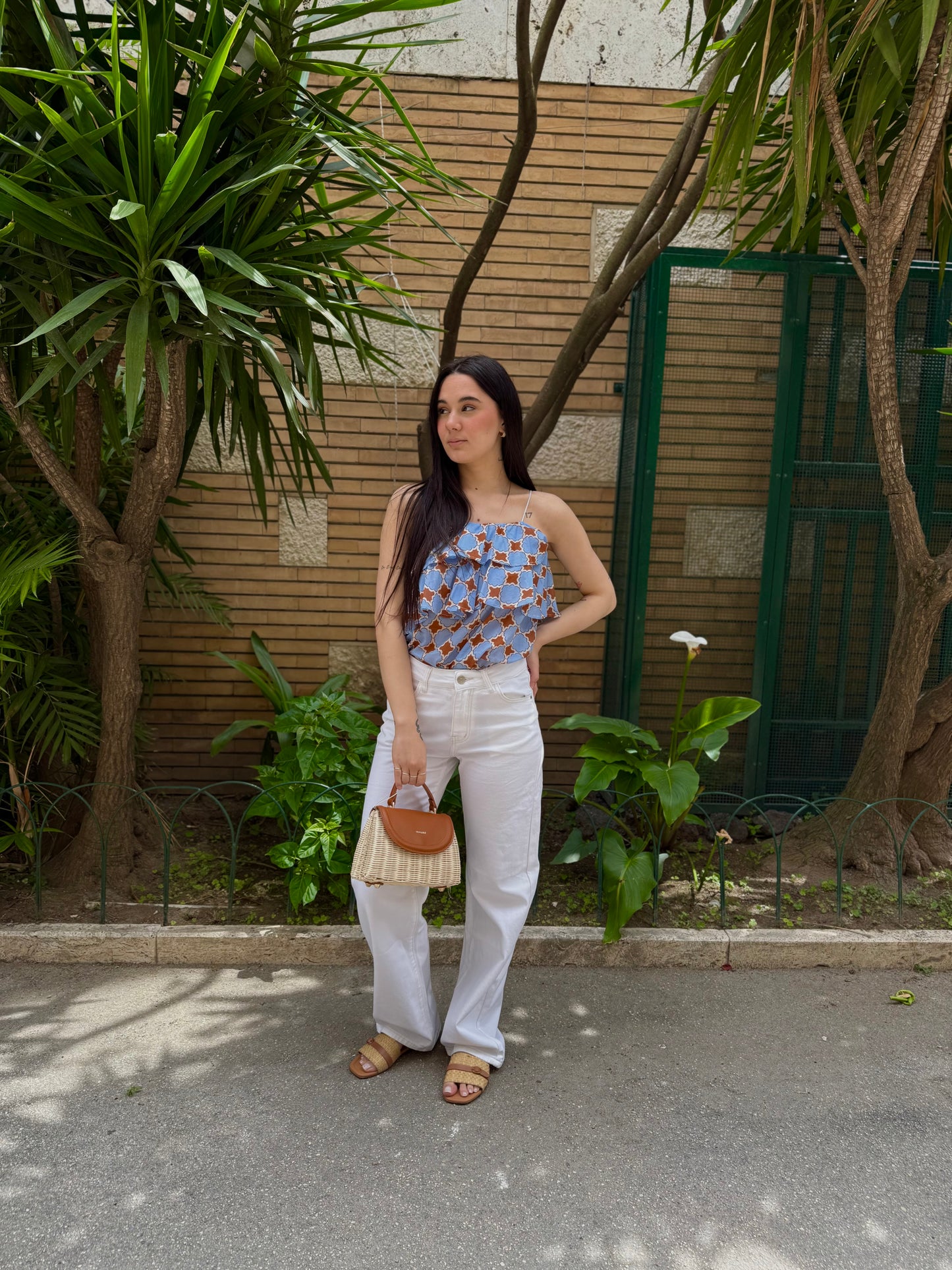 miss bon wide leg jeans