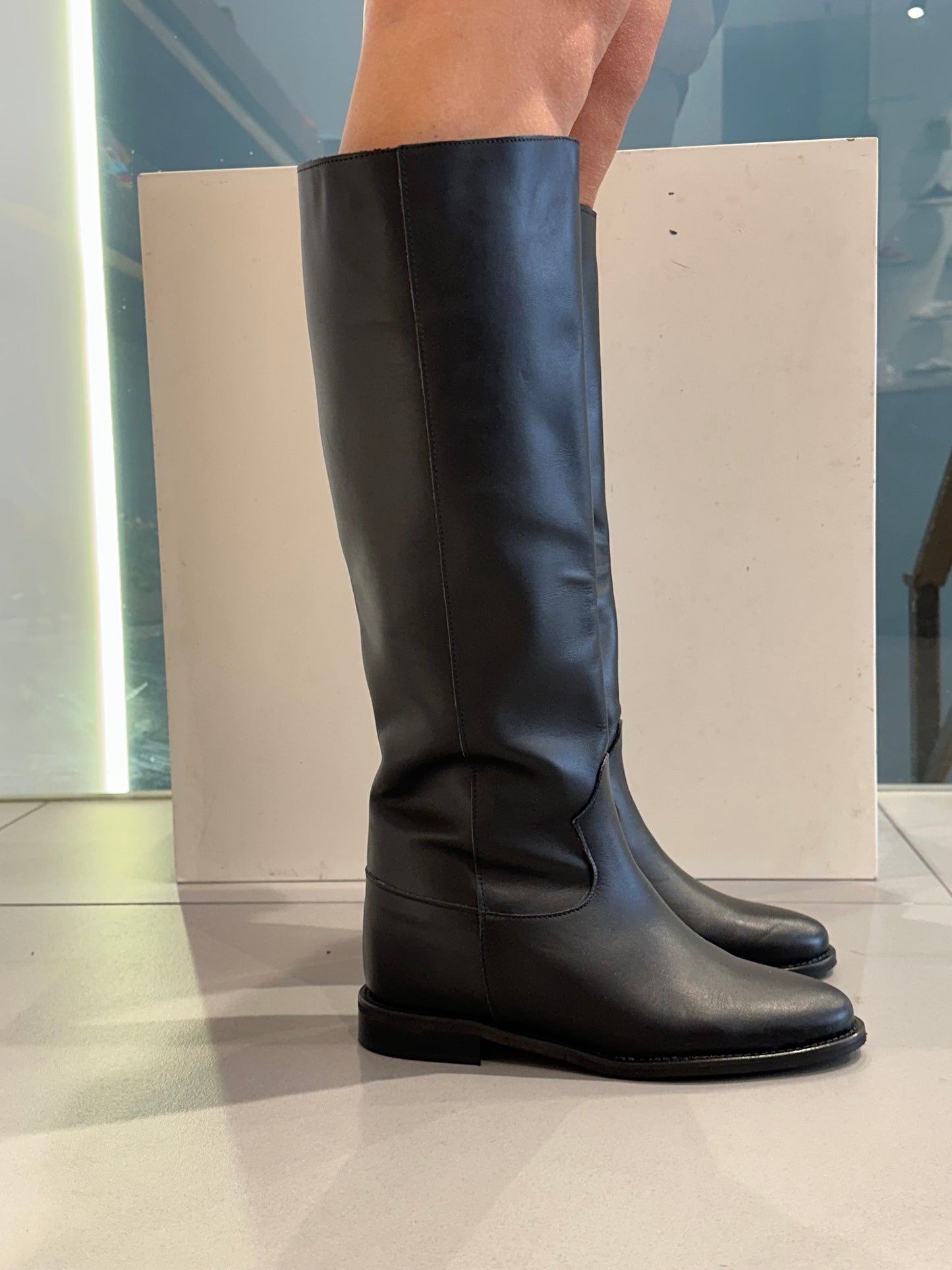 giovy stivale zeppa interno