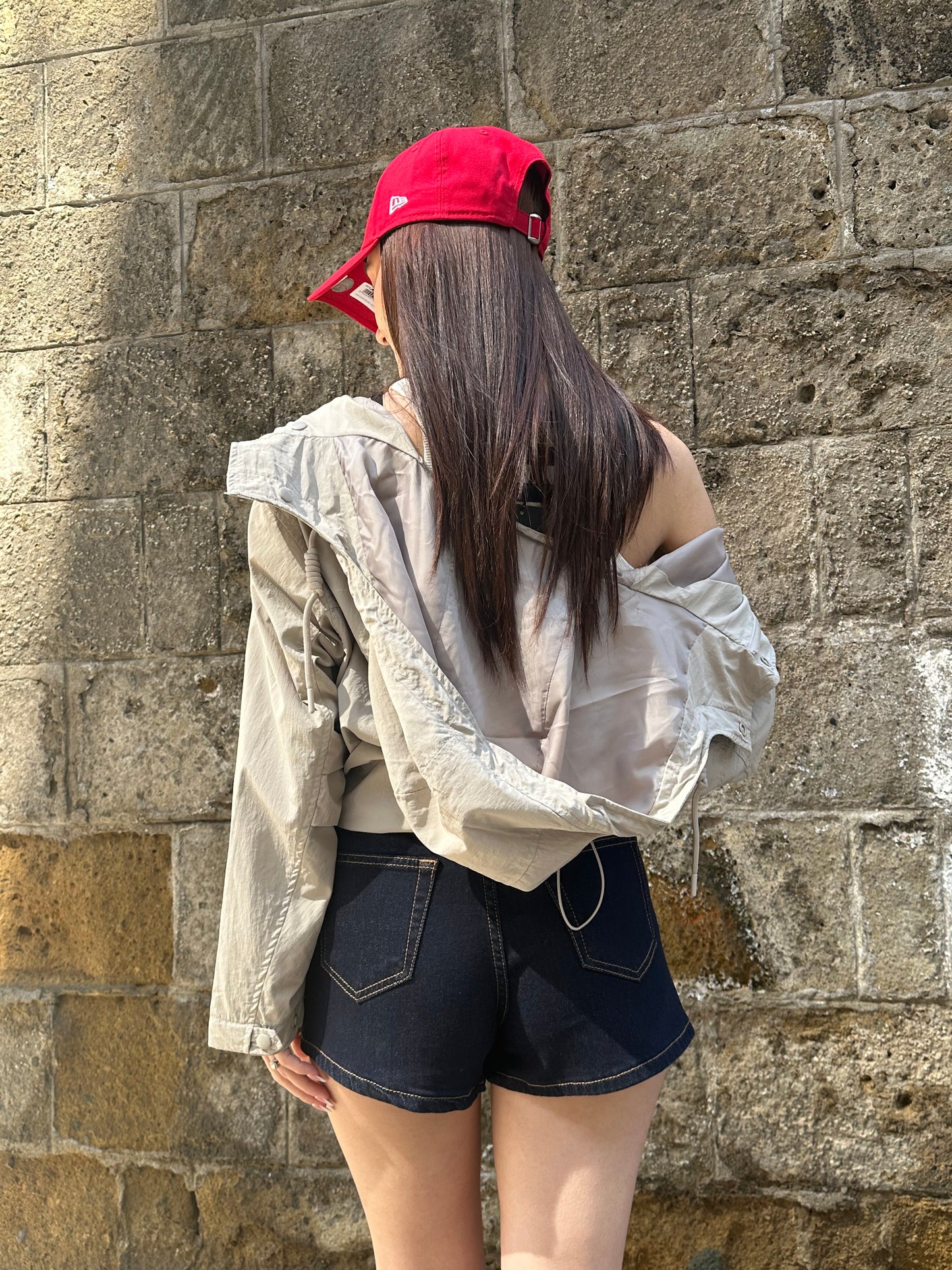 luna short denim nervetto