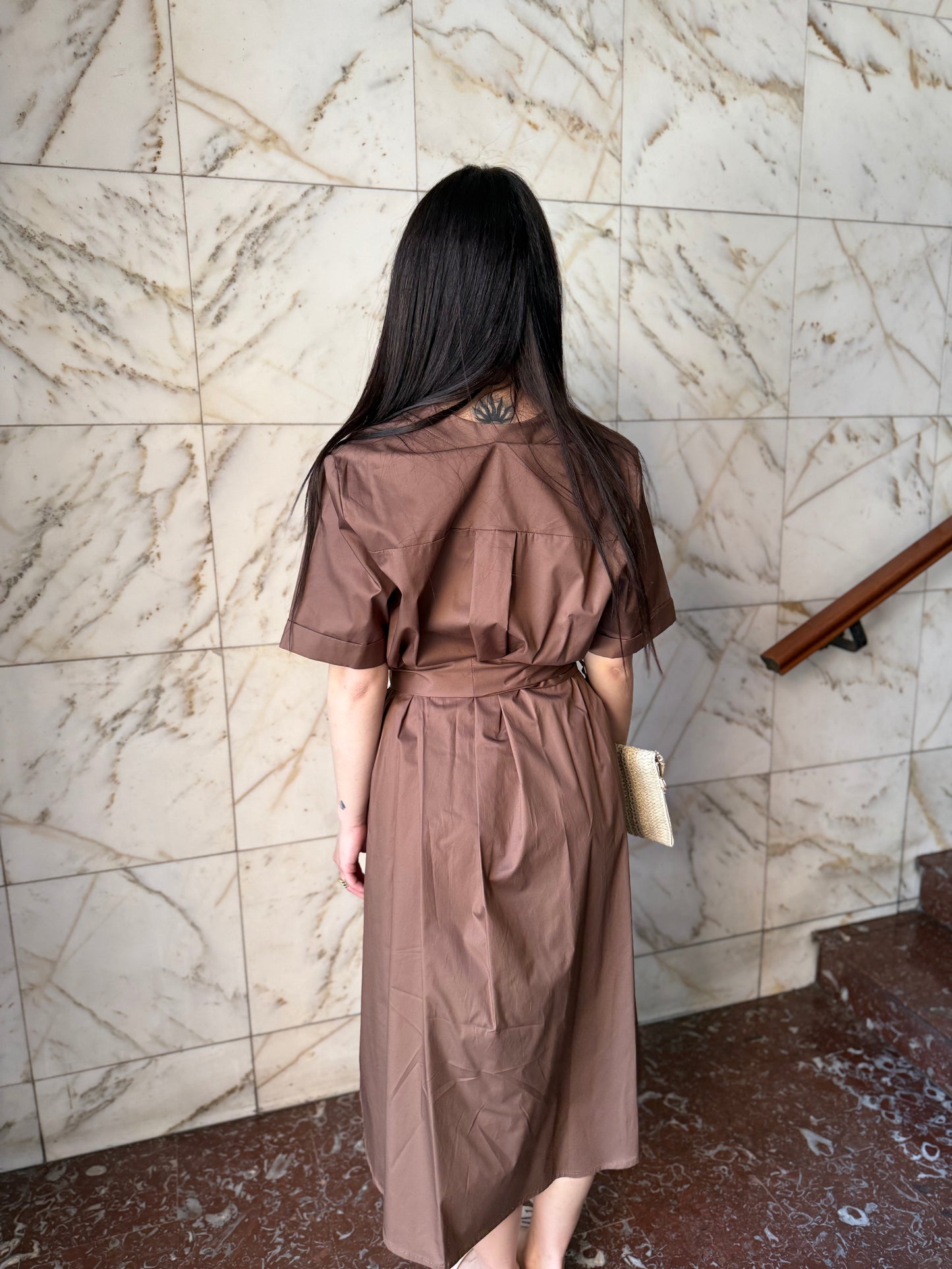 ornella b abito camicia