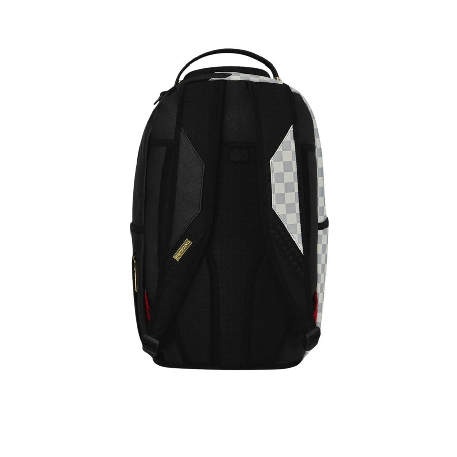 sprayground cream check backpack