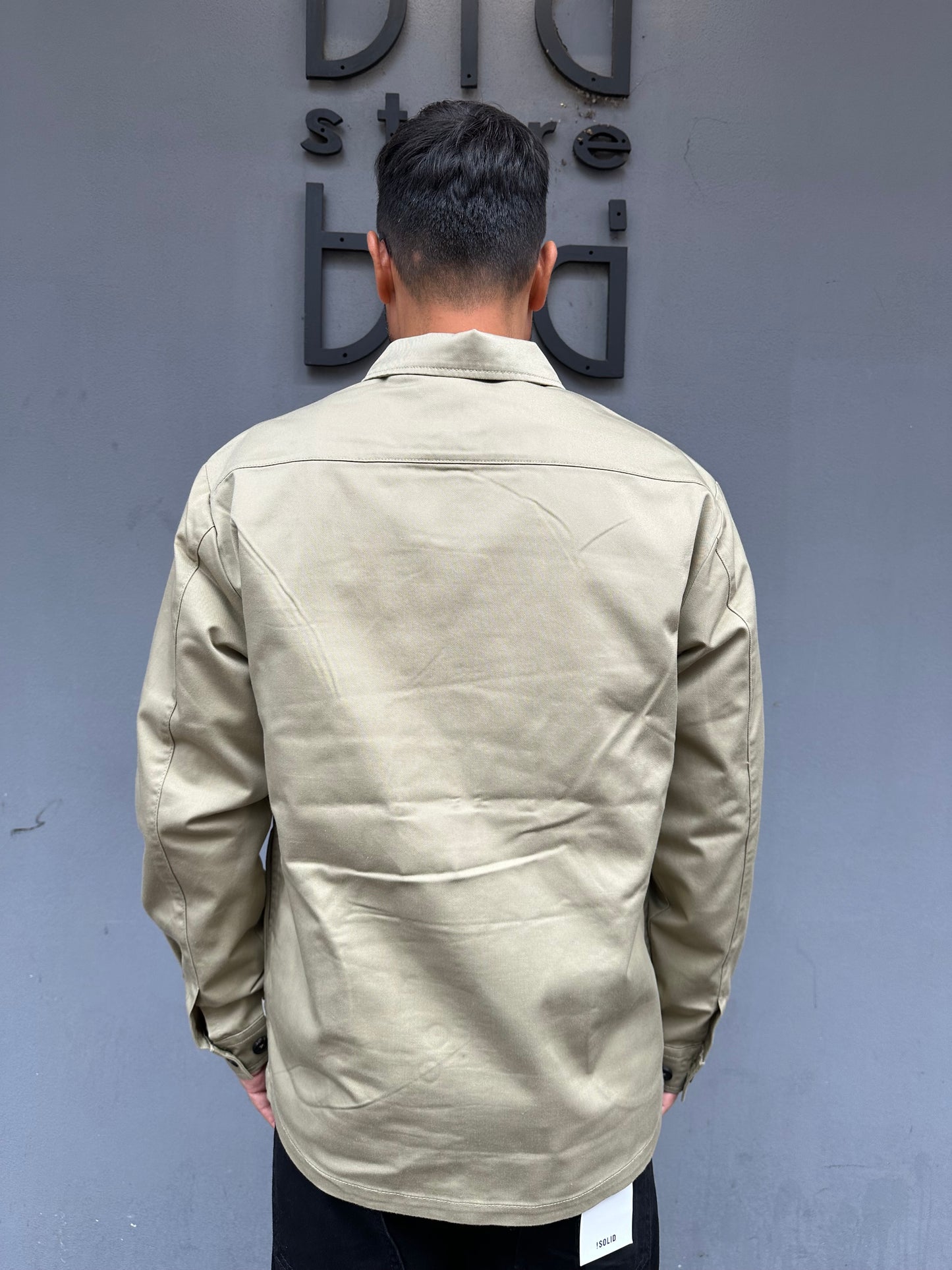 solid jacket zipper