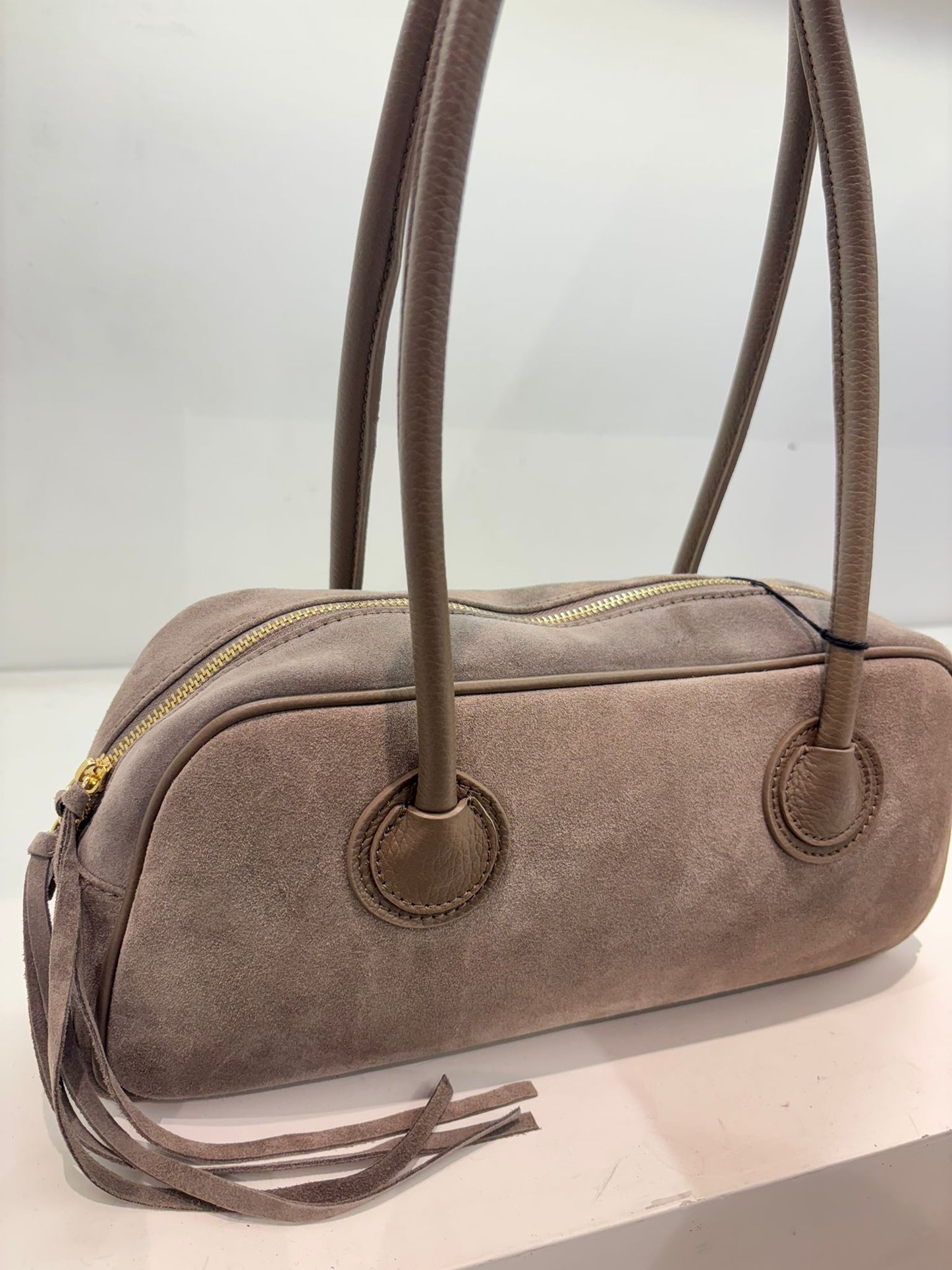 good vibes borsa manico lungo