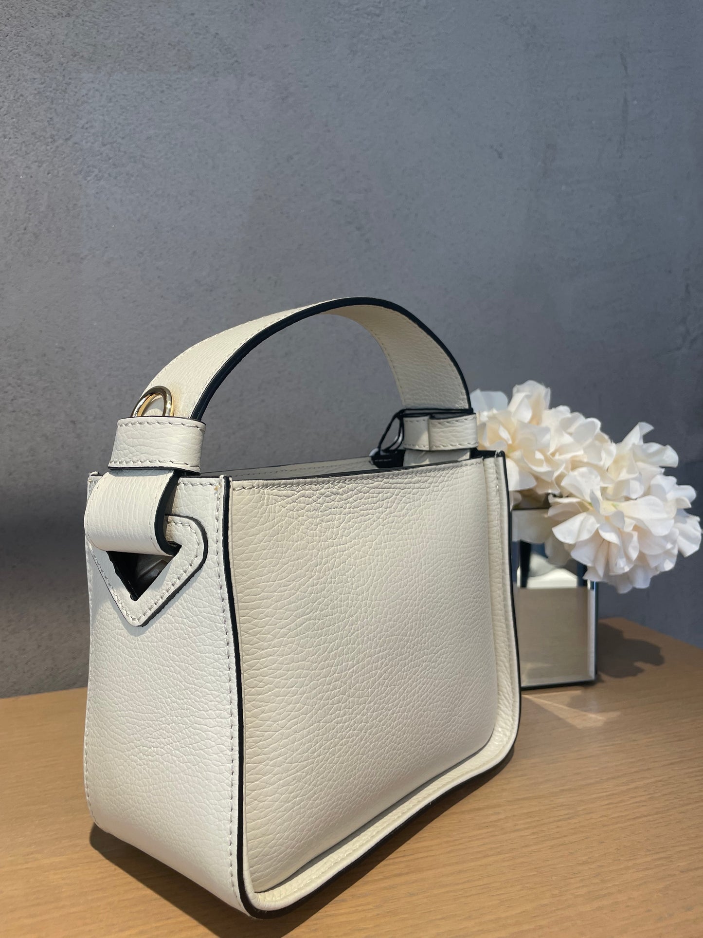 good vibes bag quadrata