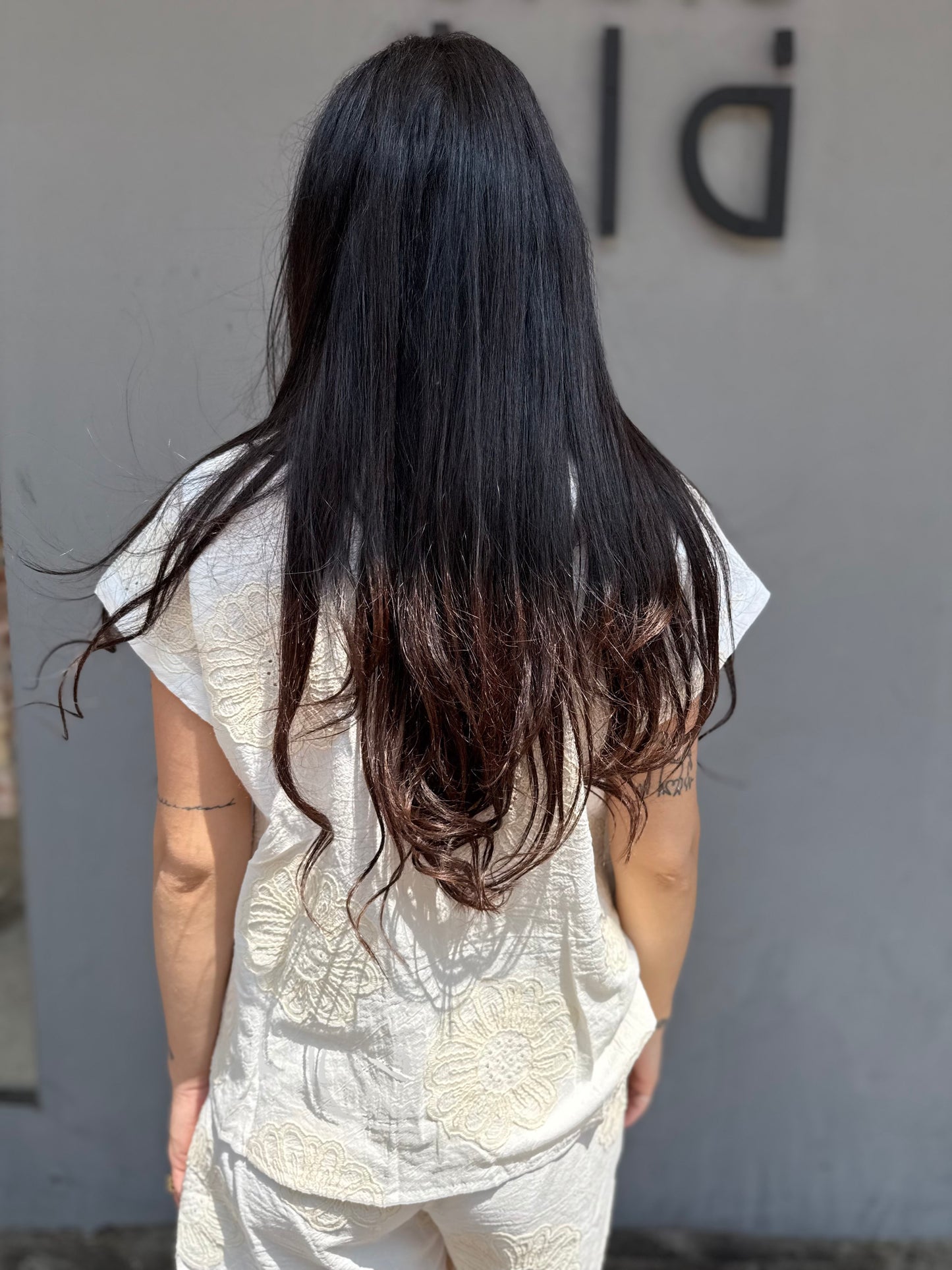 vicbee camicia ricamo fiori