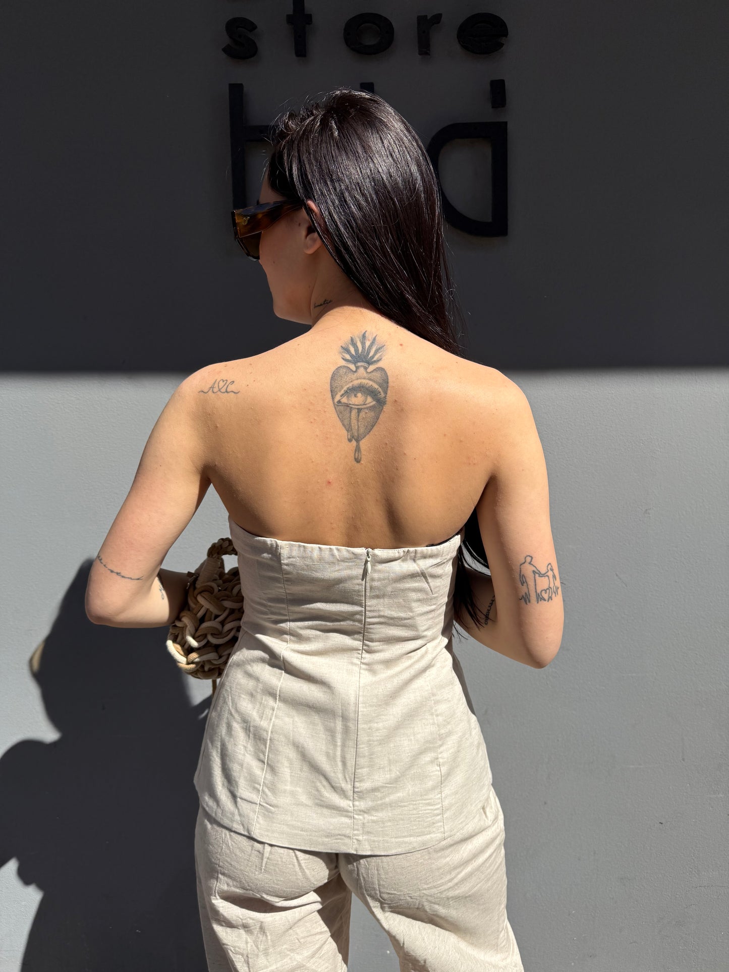 glamorous top fascia lino