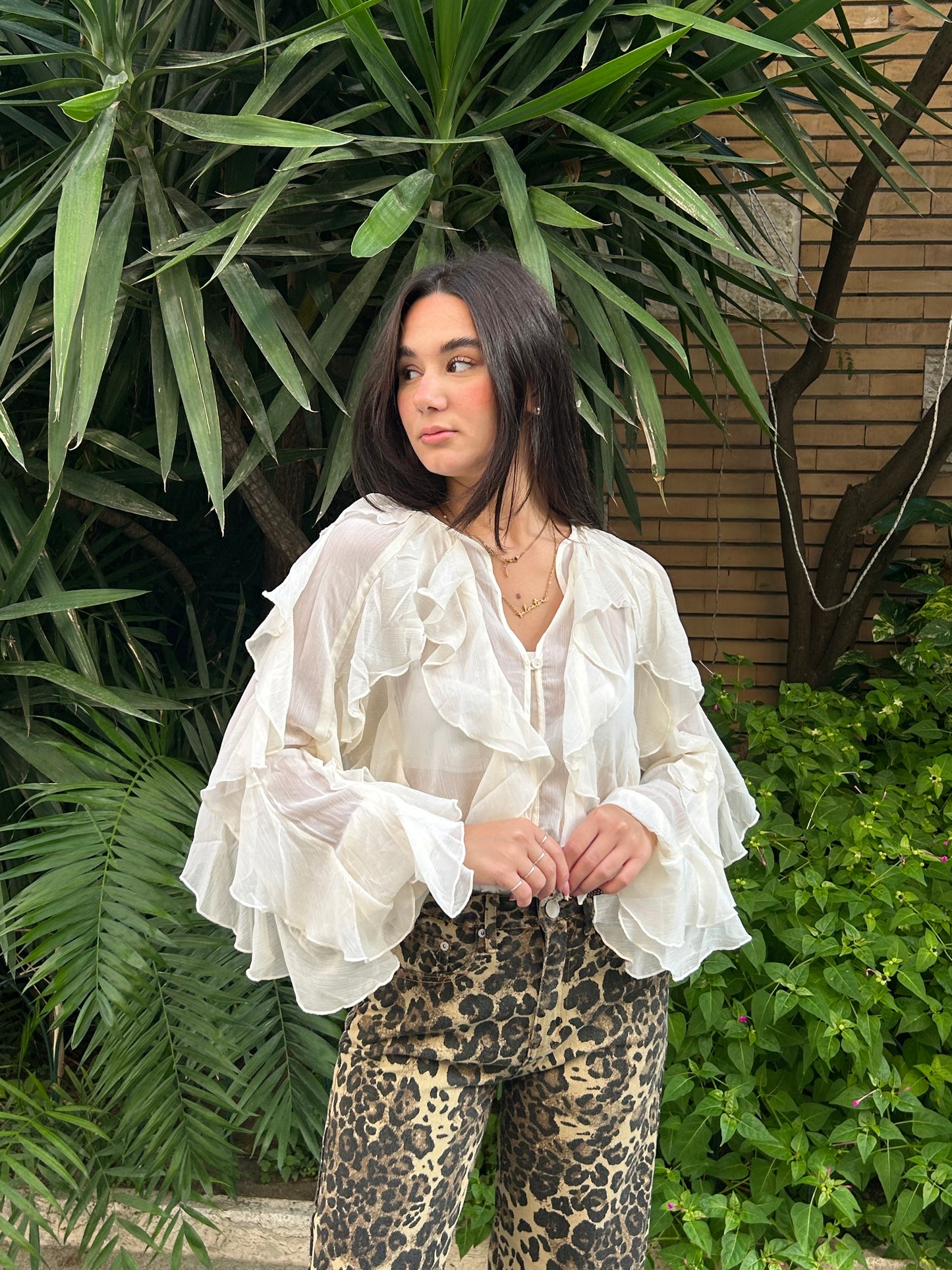 glamorous casacca rouches