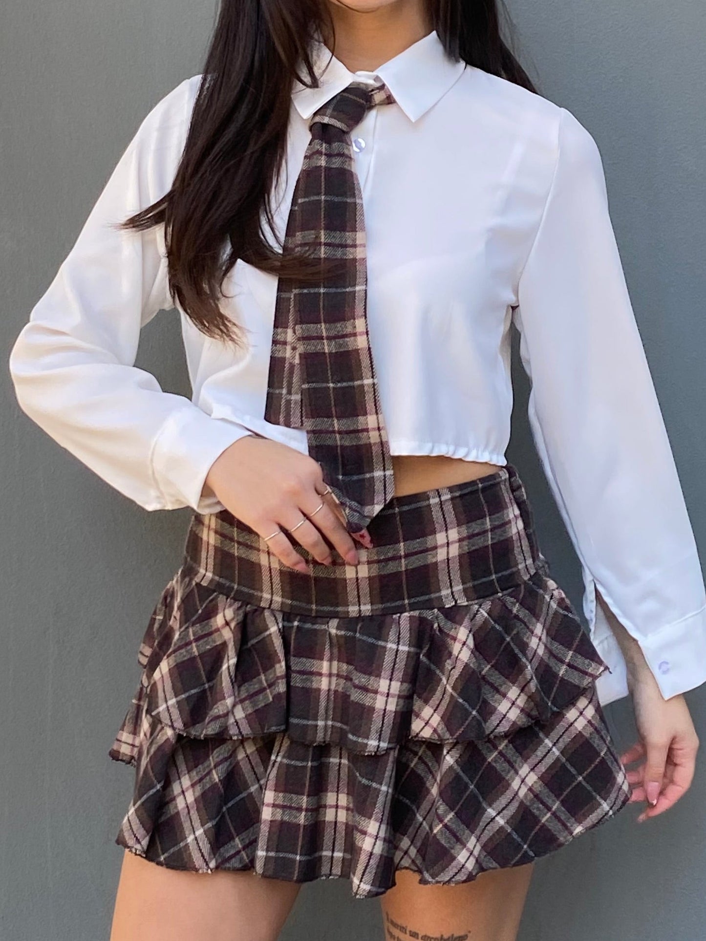 chic mini check balze