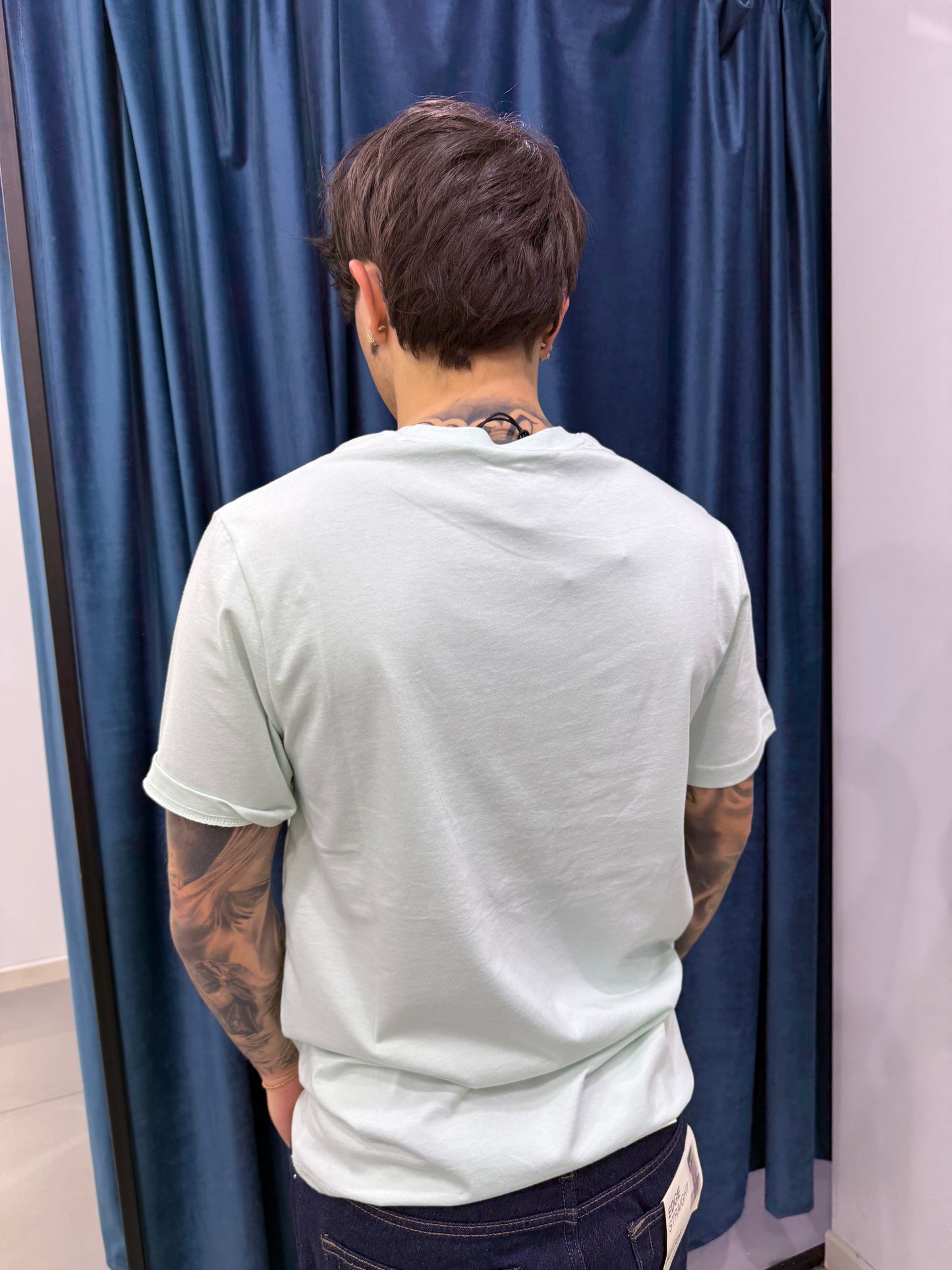 lyle&scott tshirt logo tono su tono