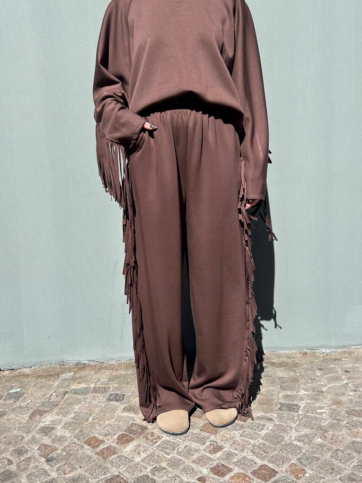 isabel pantalone frange