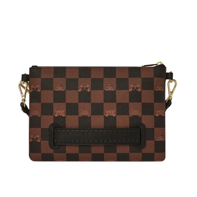 sprayground peeking chrctr pouchette