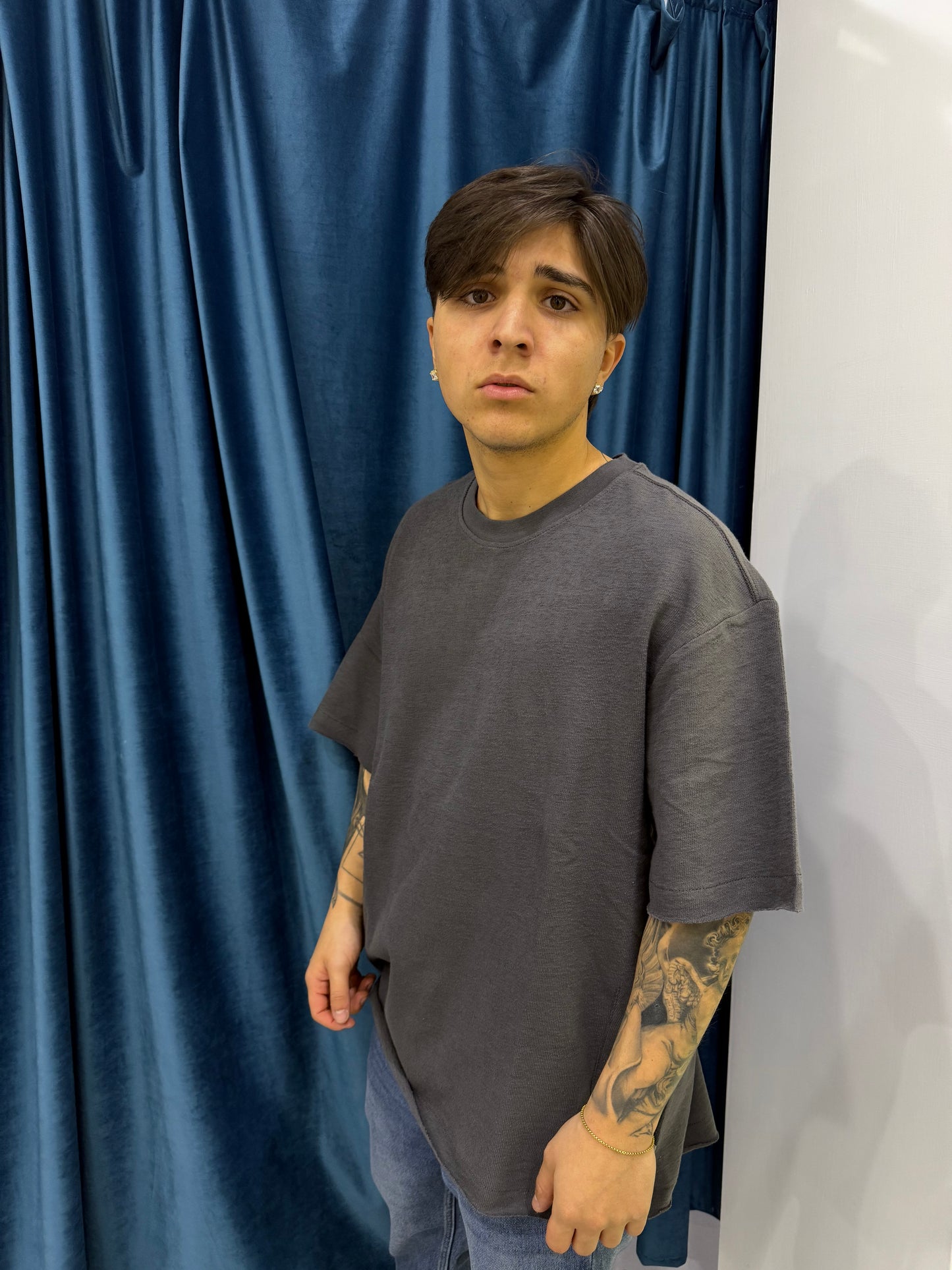 only & sons tshirt bordo senza cucitura