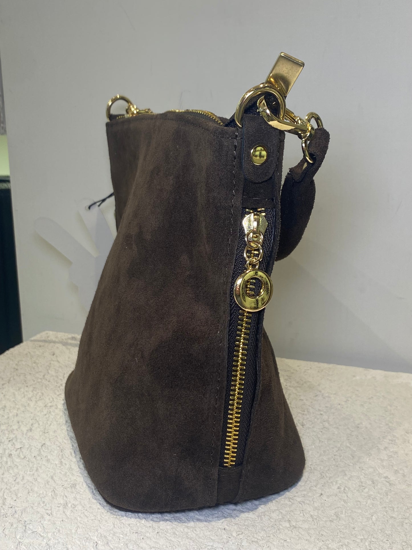 good vibes borsa zip laterali