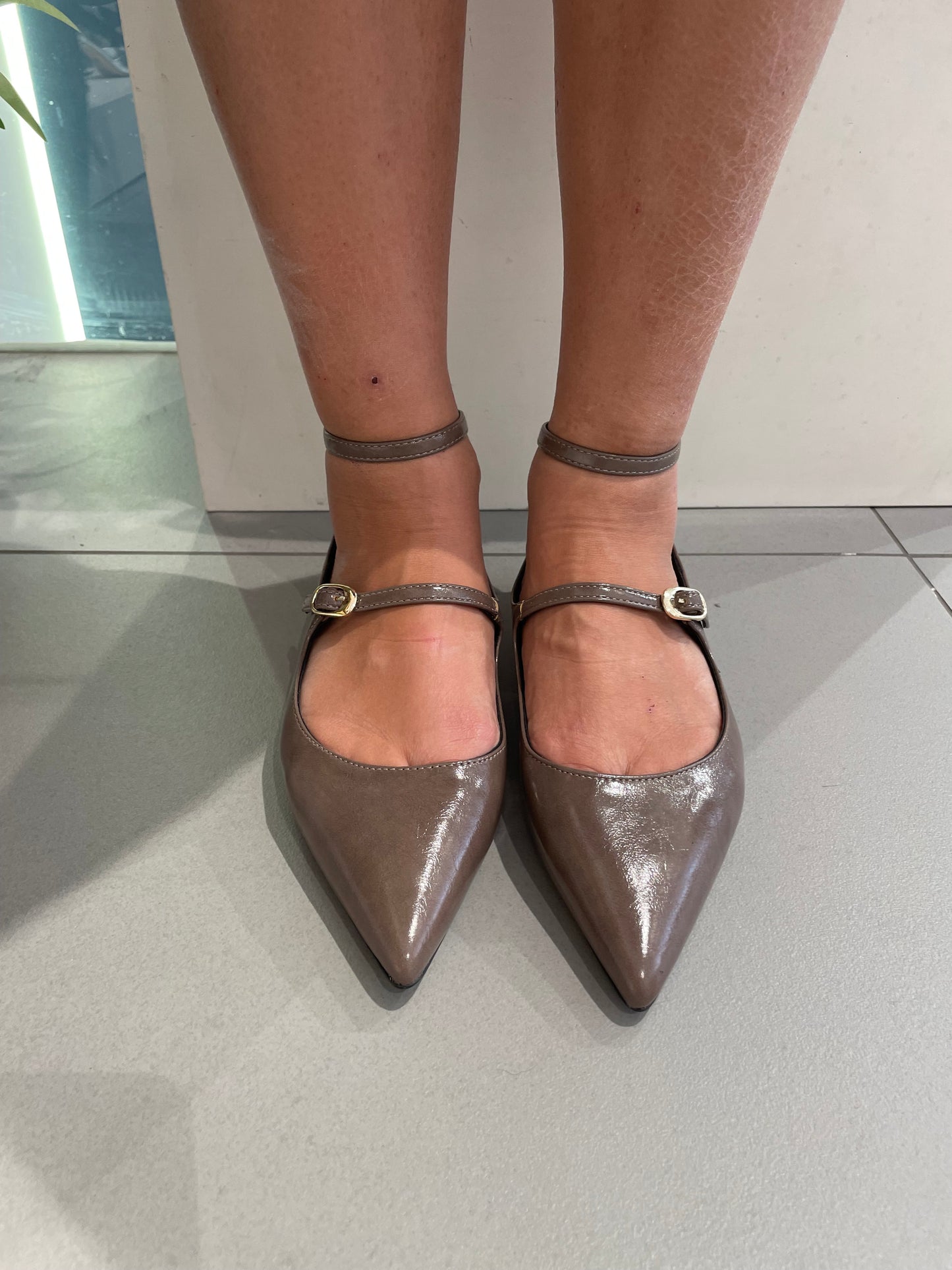 exe ballerina punta fascetta caviglia