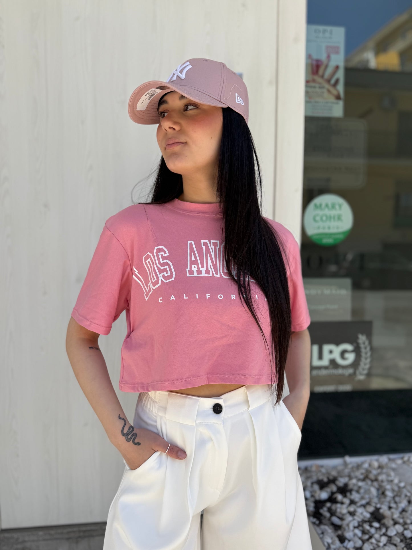 cor01 t-shirt crop los angeles