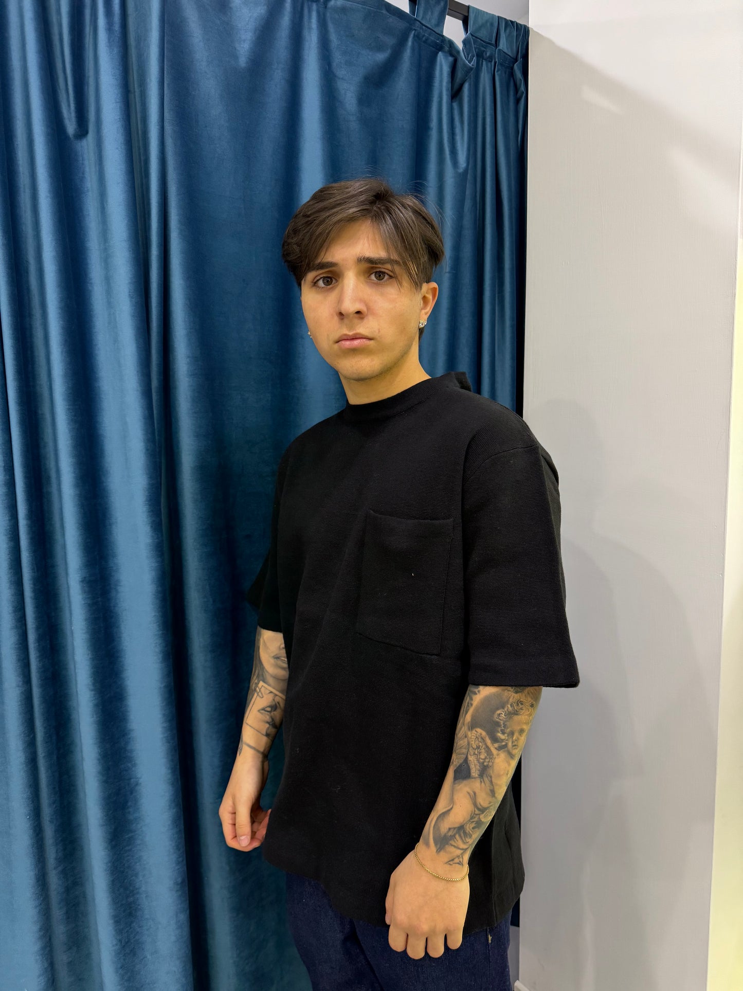 only & sons tshirt filo oversize taschino