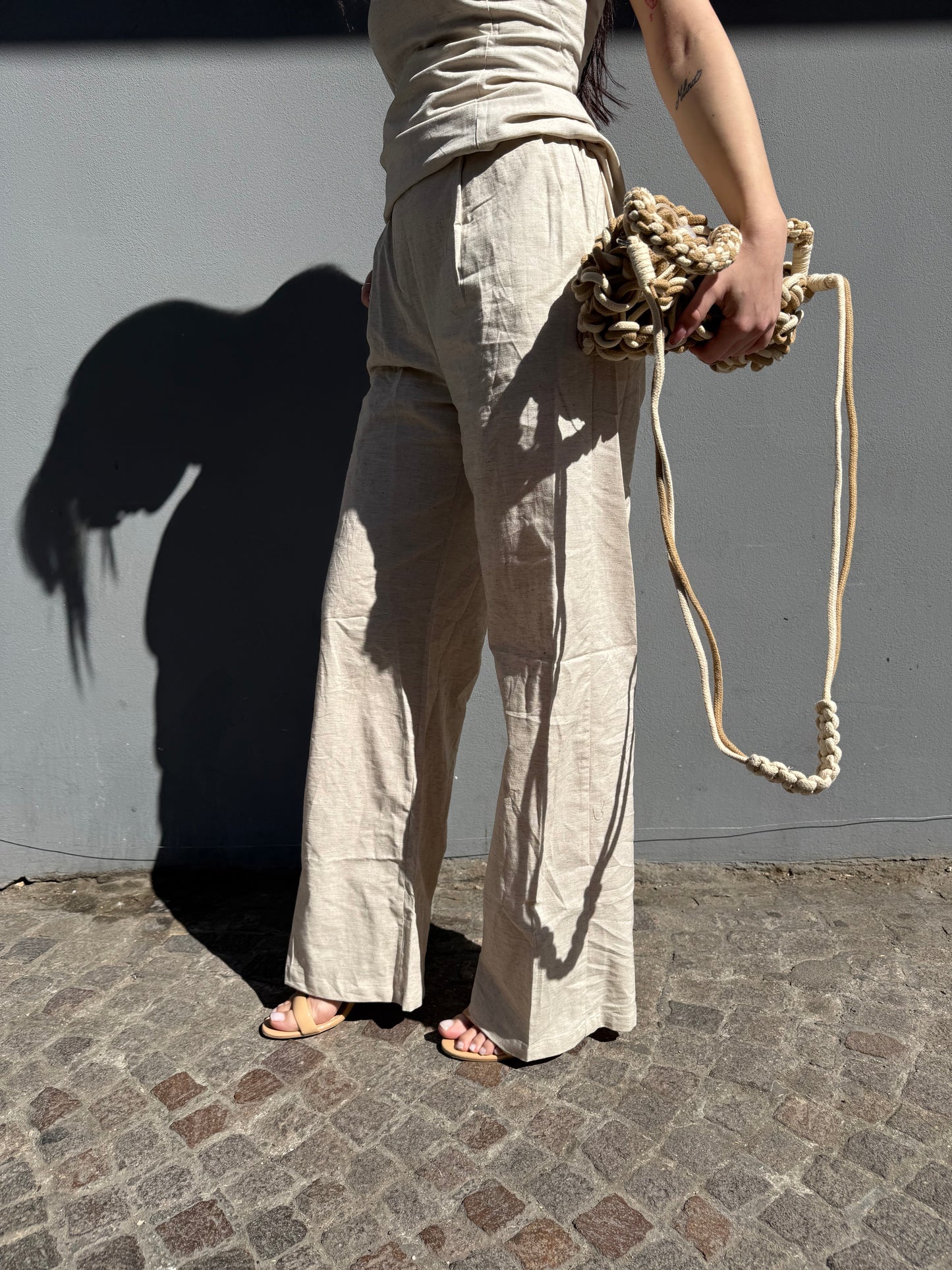 glamorous pantalone lino
