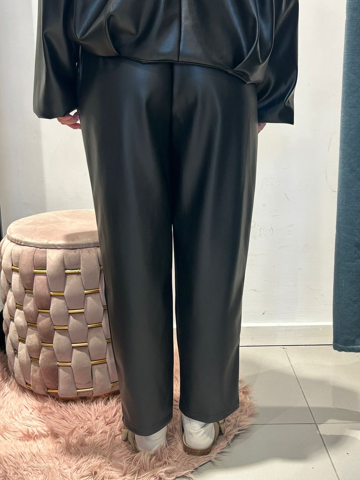 isabel panta ecopelle cintura