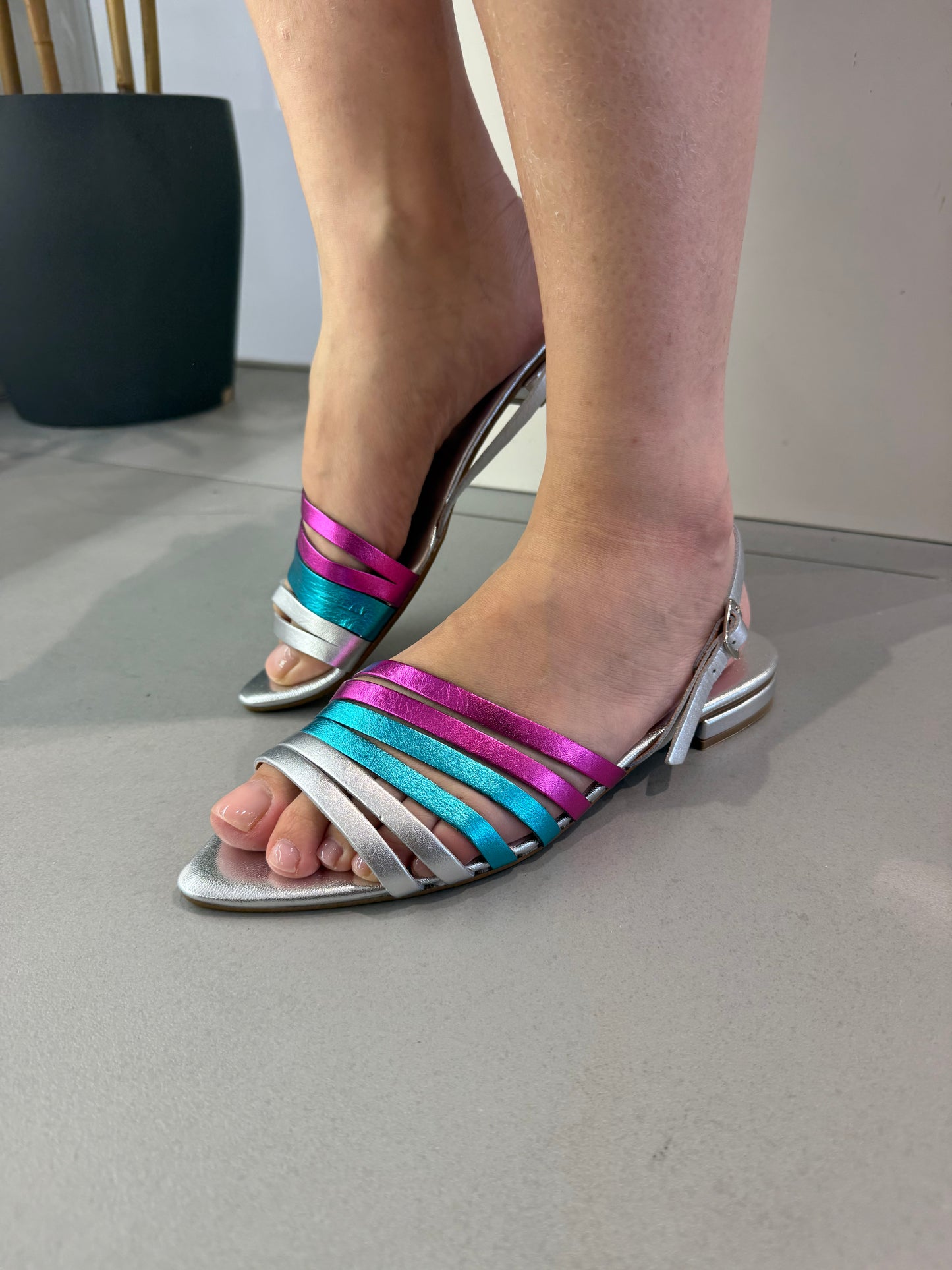rachel sandalo basso multi