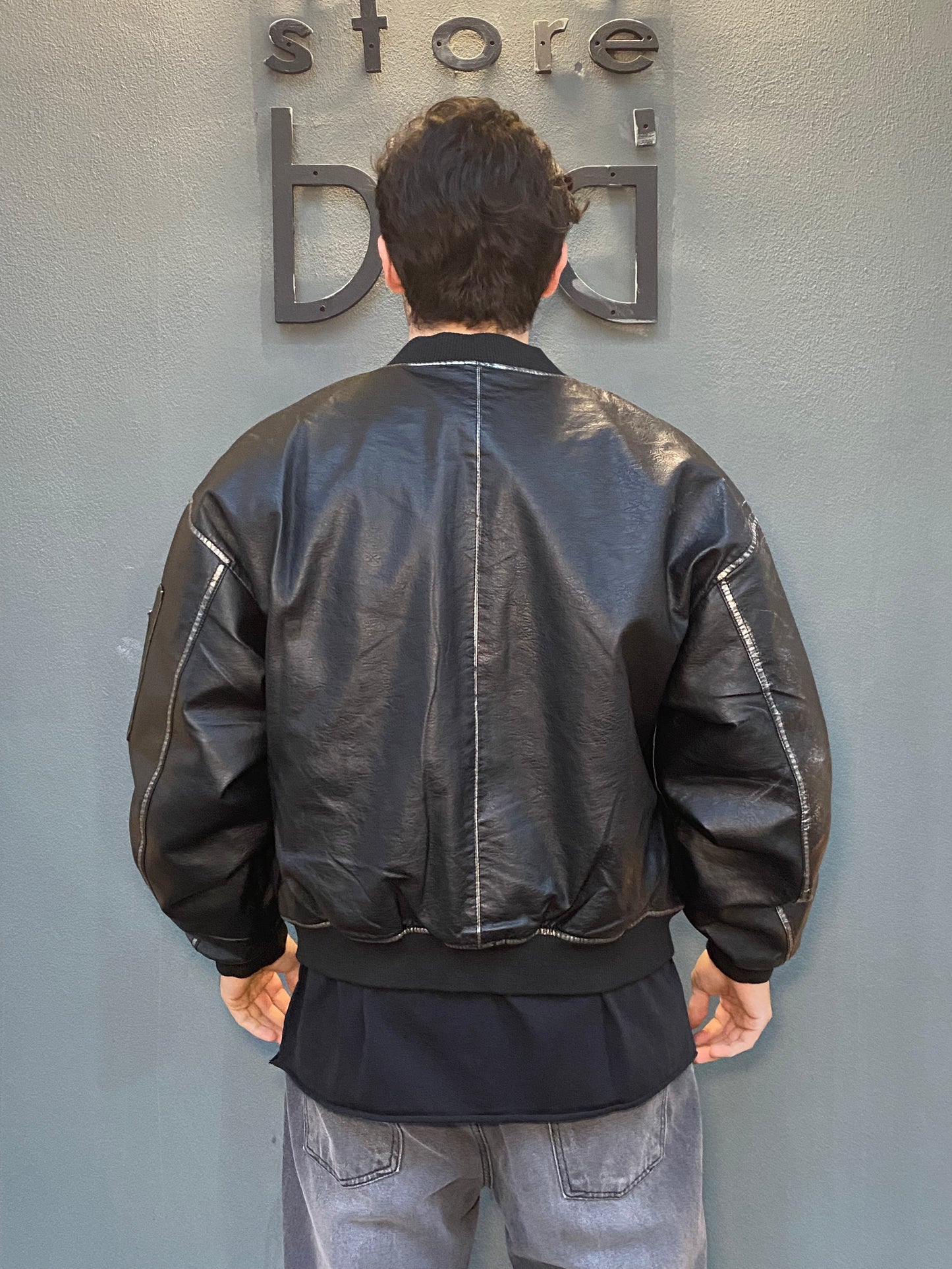 duca bomber ecopelle