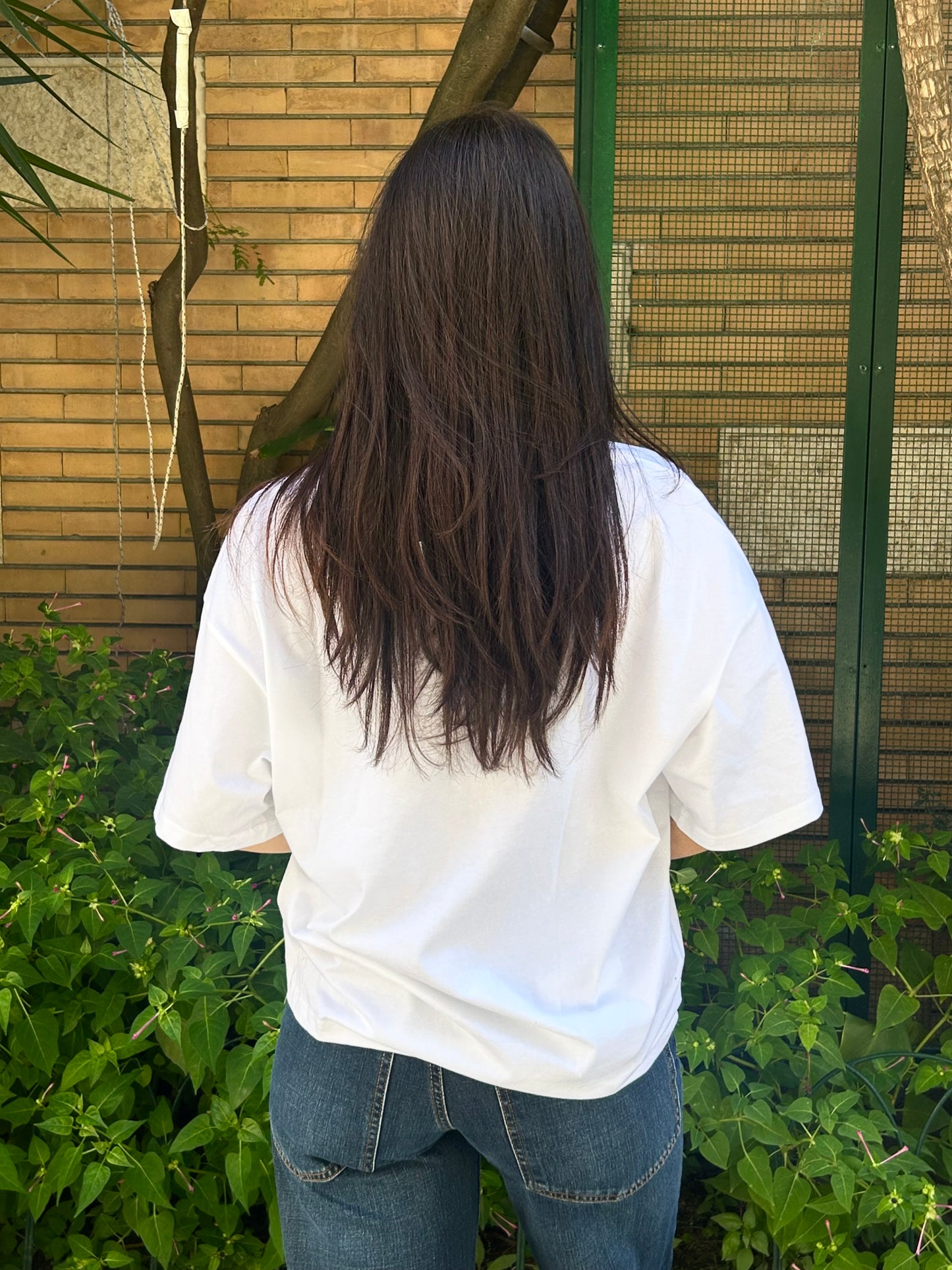 only tshirt stampa e scritta animalier