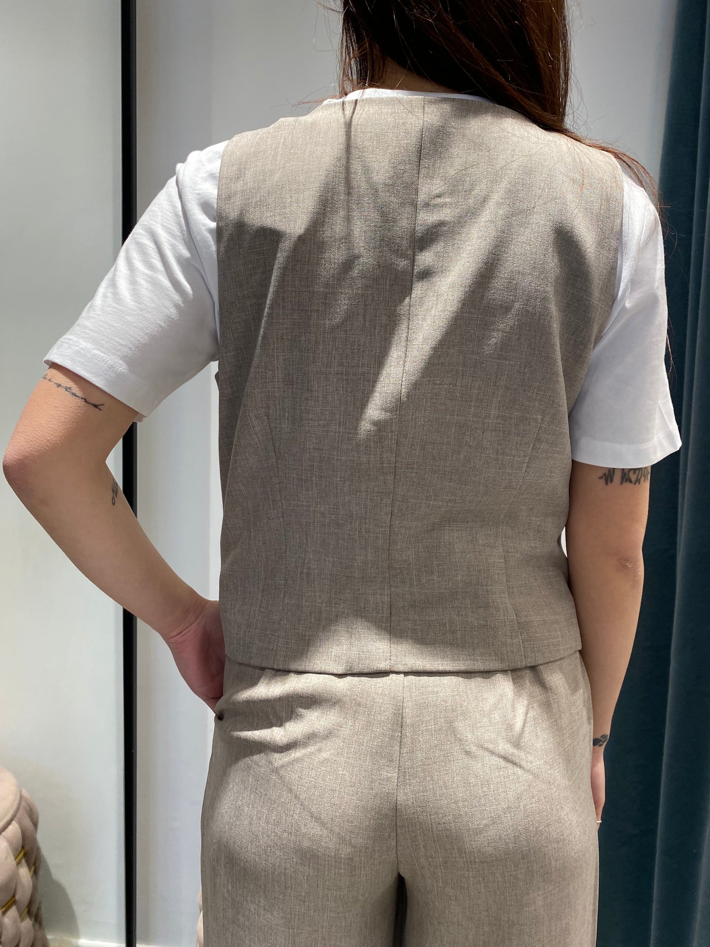 only gilet bottoni